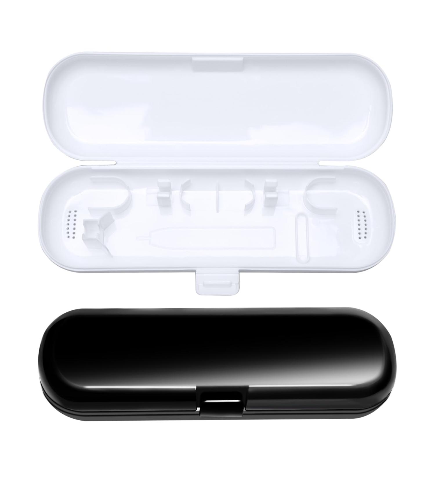 Buy Sitarcmin Electric Toothbrush Travel Case - Portable Box for Travel & Outdoor | Black & White | 2 Pieces - Buy Online on GoSupps.com