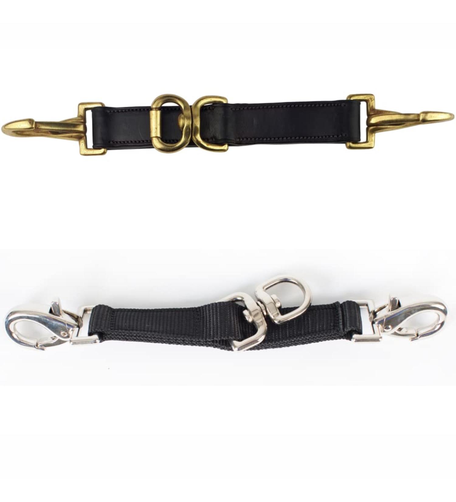 Cameo Equine Newmarket Attachment Strong & Versatile with Clips & D-Ring Black One Size