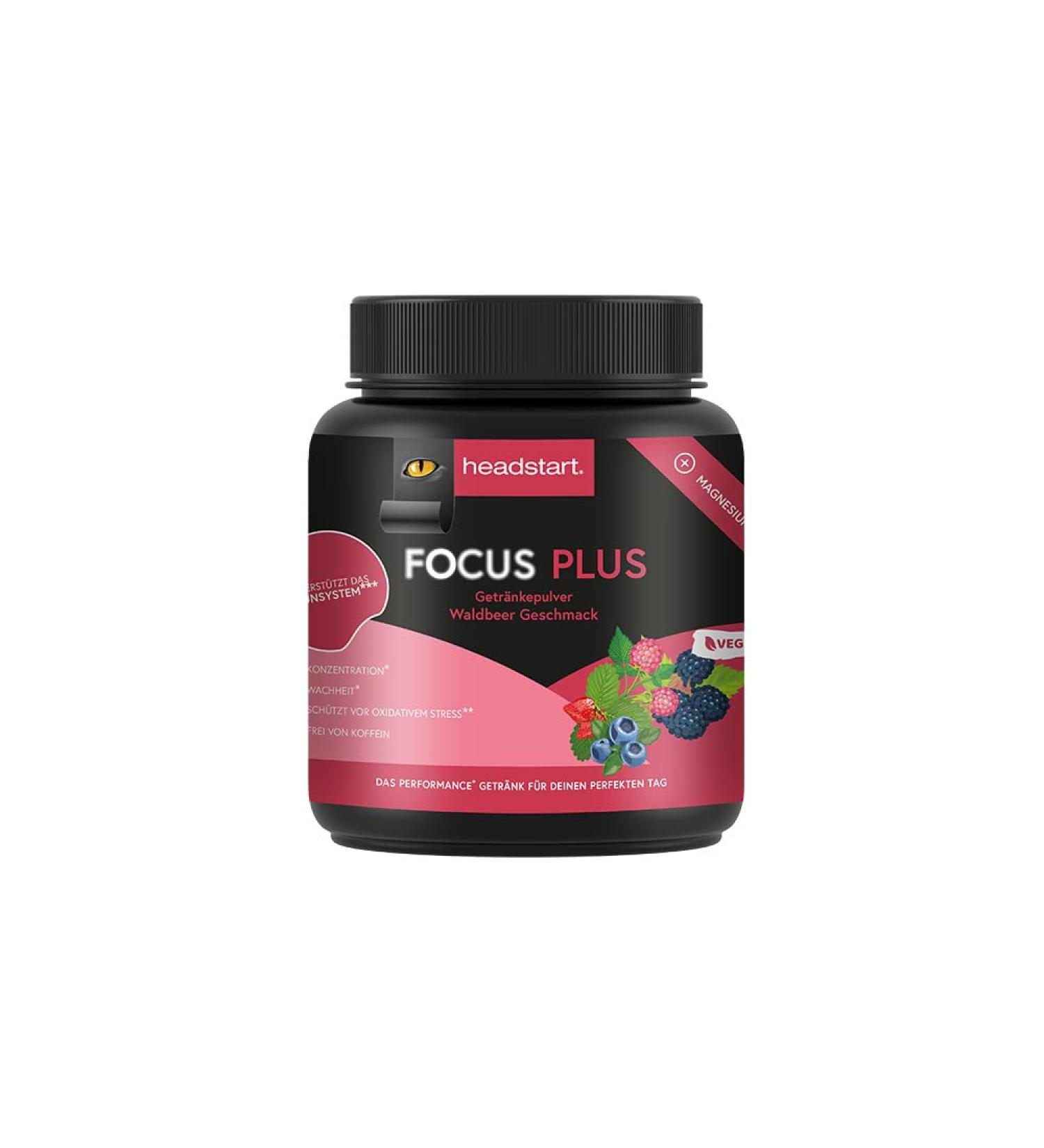 FOCUS PLUS Drink powder | Wild berry | 500g