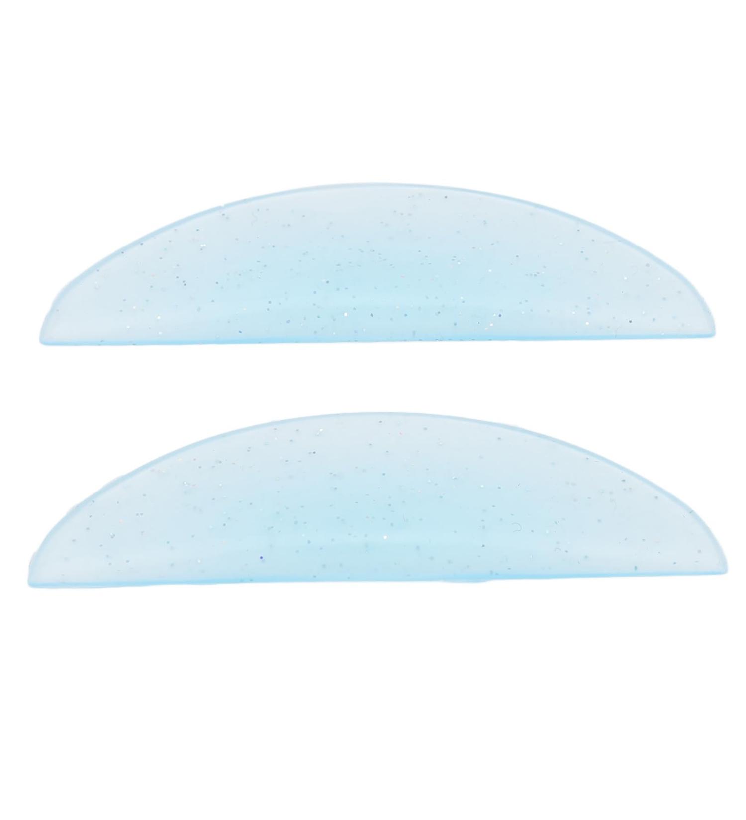 Buy Sonew Reusable Silicone Eyelash Perming Pads - Soft Curling Rods in Glitter Blue for Home & Salon Use | Easy & Convenient Lash Curling Solutions - Buy Online on GoSupps.com