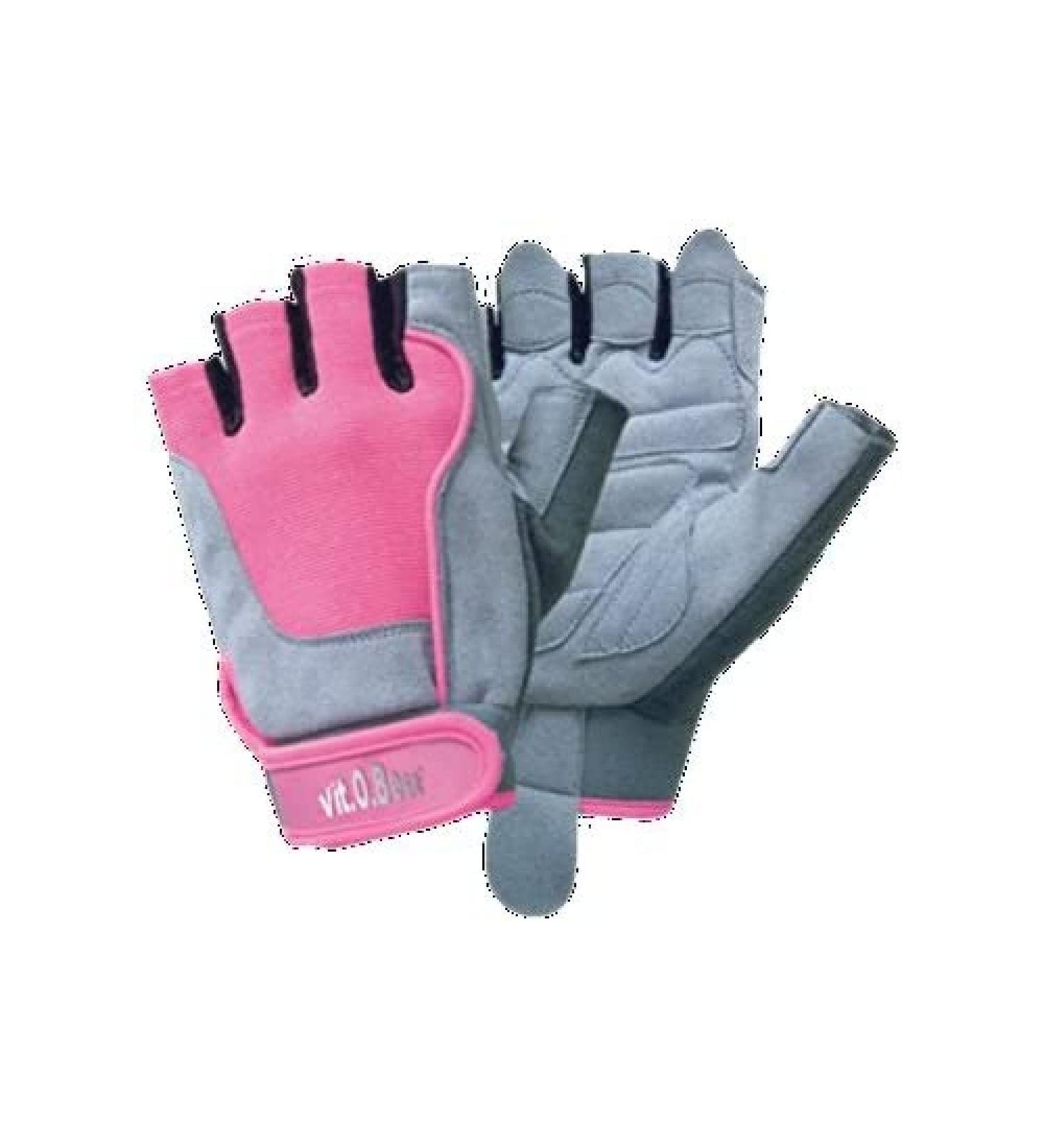 Vit.O.Best Pink Line M Gants en maille Rose Taille M 200 g