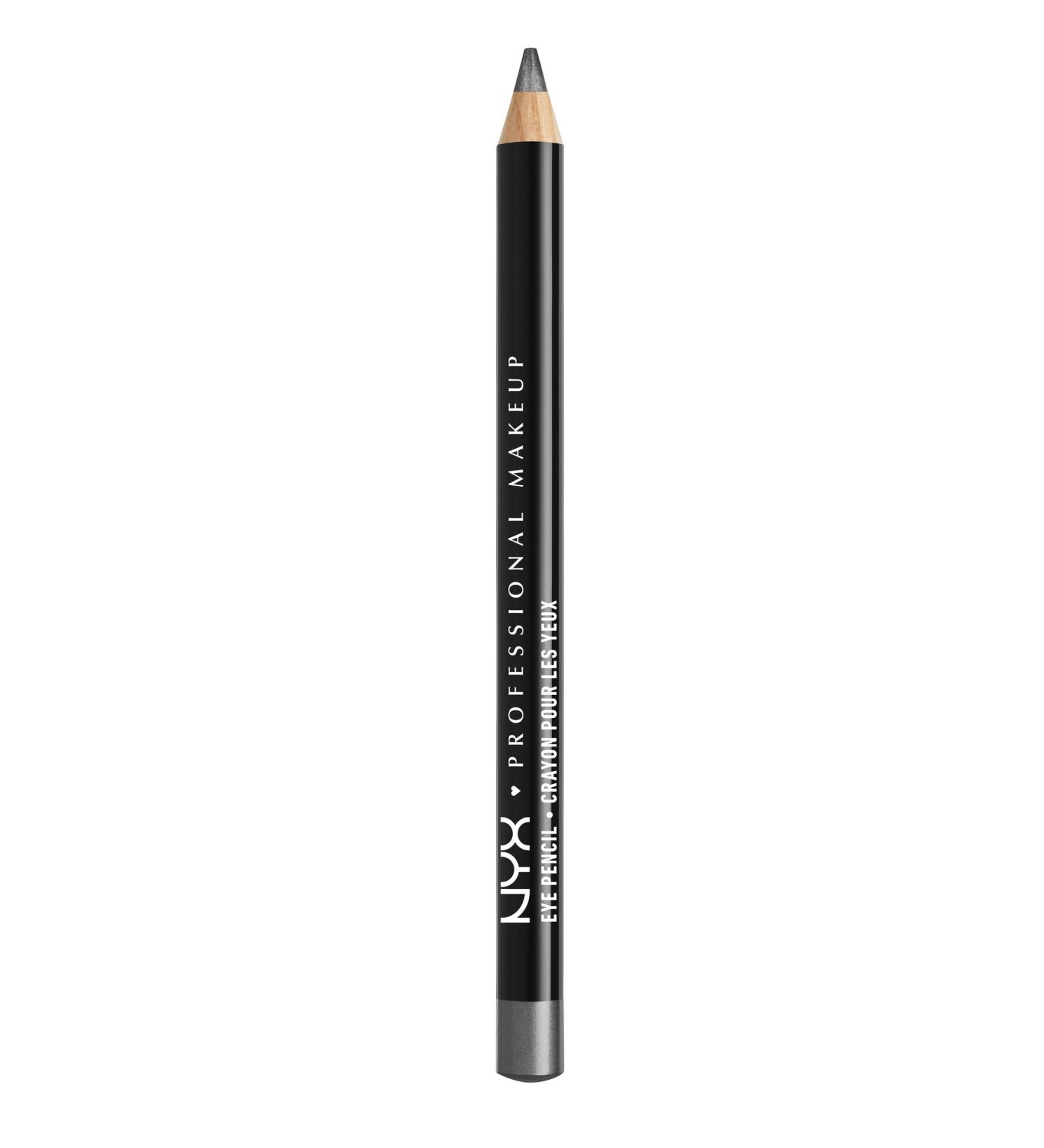 NYX Cosmetics Slim Eye Pencil in Gray - Long-Lasting Eyeliner - Buy Online on GoSupps.com