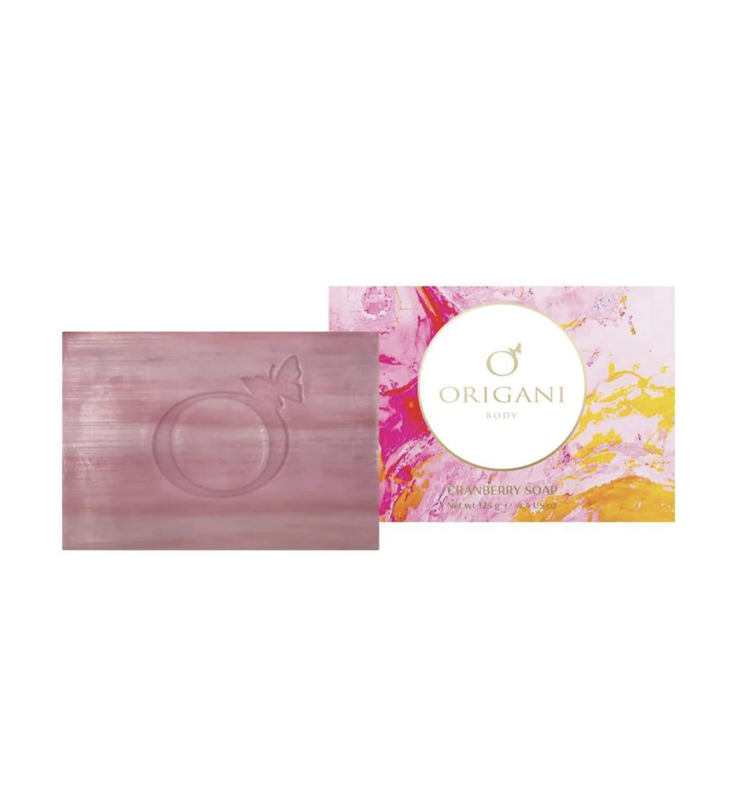 ORIGANI Foaming Cranberry Bar Soap - Organic Non-GMO Made in Australia (125g) | Buy Internationally Online - Buy Online on GoSupps.com