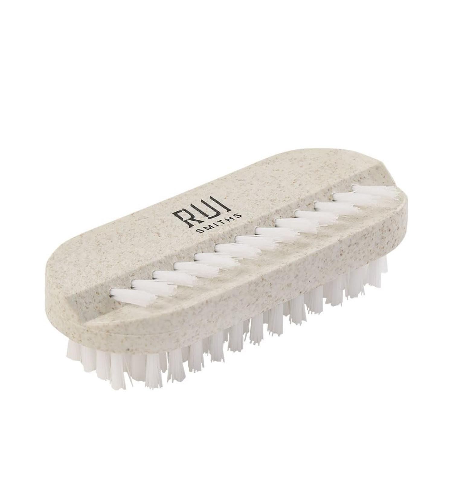Rui Smith's CarbonConscious Nail Cleaning Brush - Eco-Friendly Bioplastic with 2-Page Bristles for Manicure & Pedicure Care - Buy Online on GoSupps.com