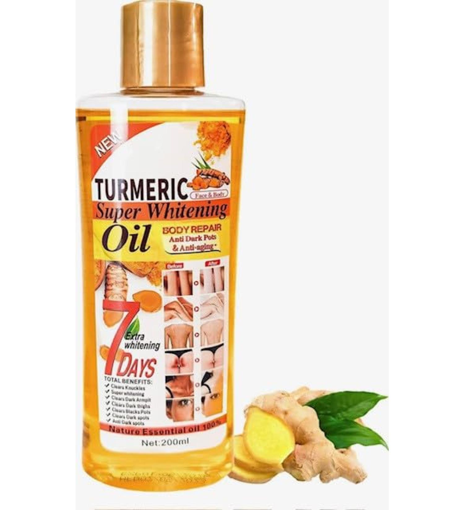 Generic turmeric oil face & body dark spots removal anti-aging (1) - Buy Online on GoSupps.com