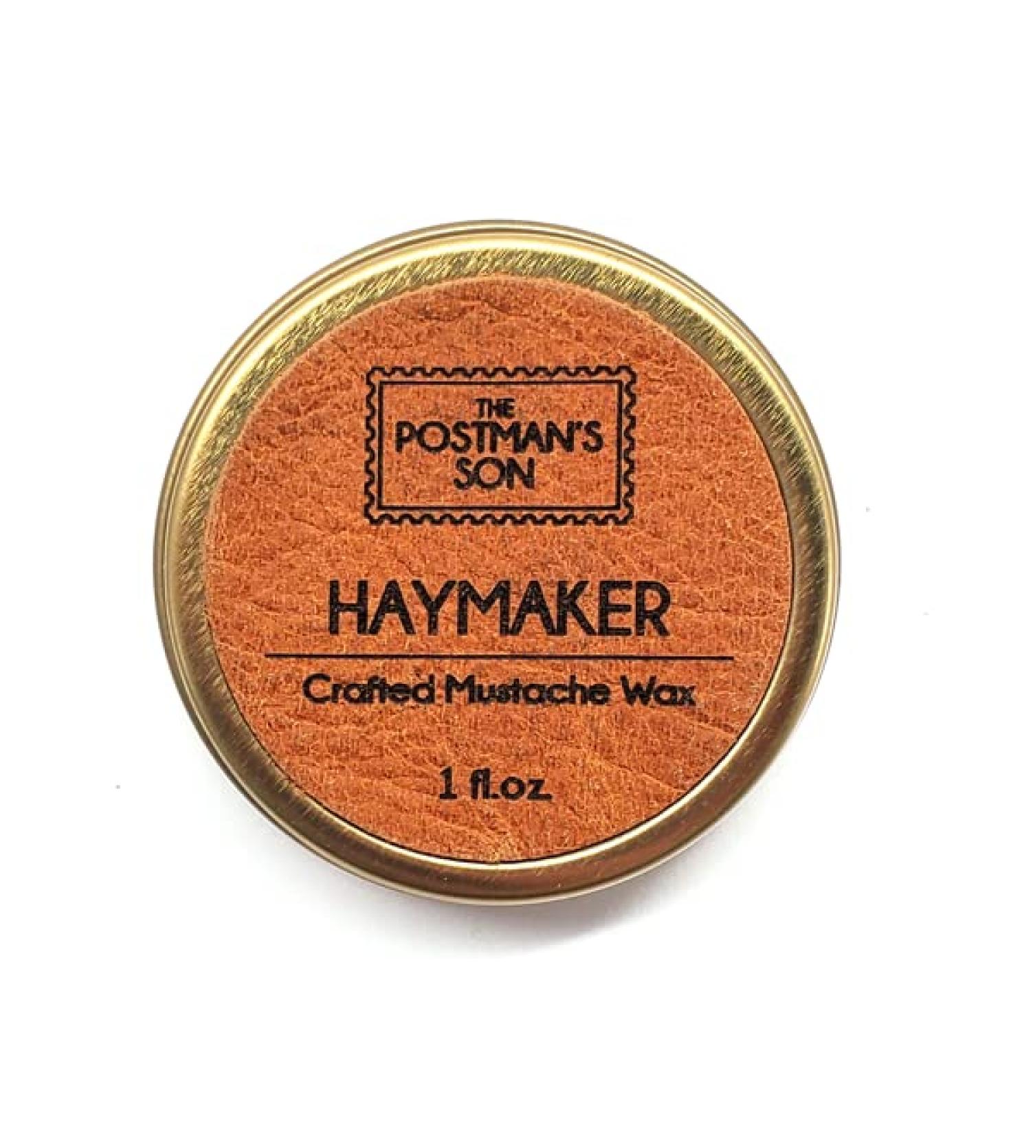 Buy The Postman's Son Haymaker Mustache Wax - 1 fl oz | Premium Mustache Care & International Shipping - Buy Online on GoSupps.com