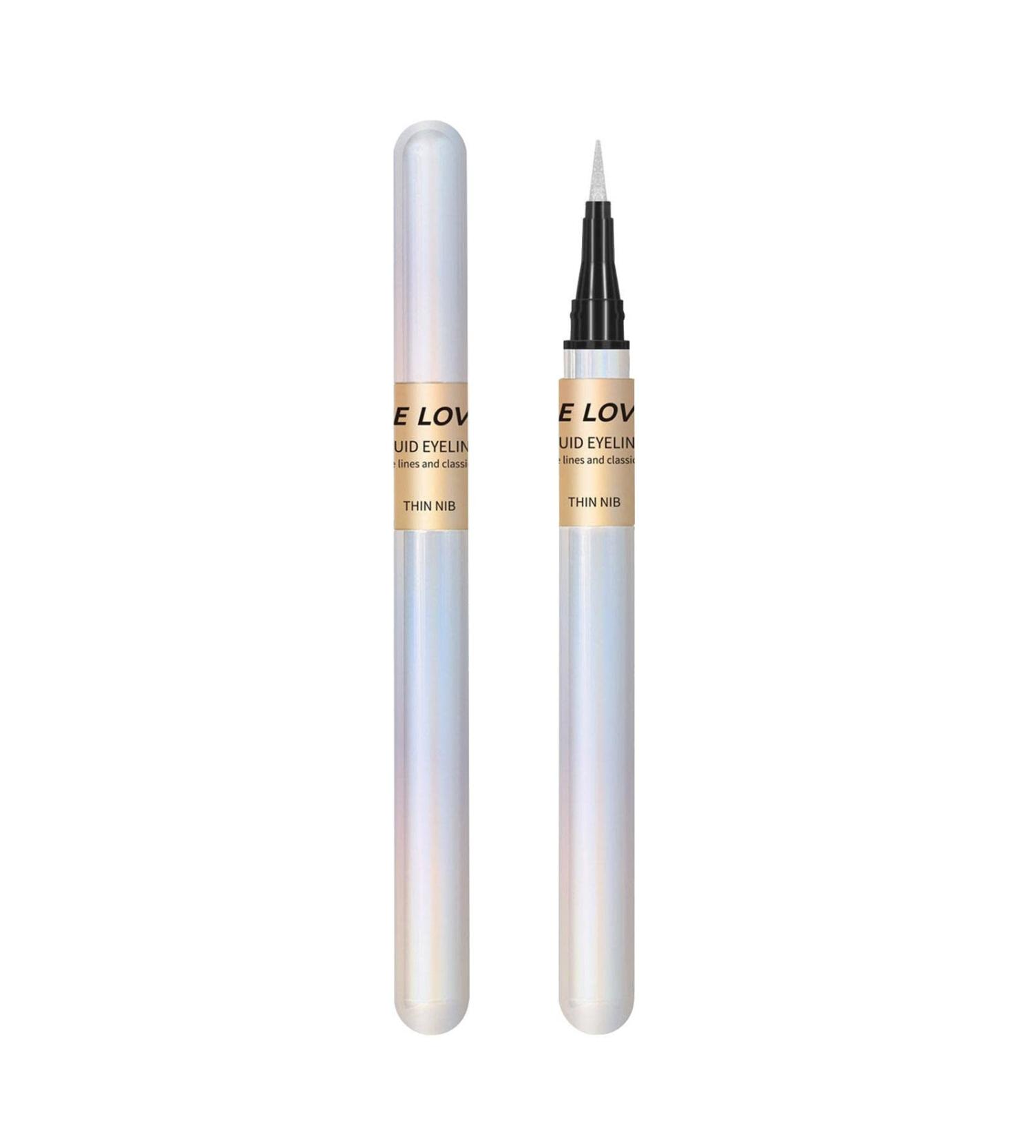 Makeup Eyeliner Liquid - Waterproof Fine Tip Matte Eye Liner Pens - Smooth Quick Drying Long-Lasting Eye Liners for Eye Makeup All Eye Shapes Women Makeup Shows 04# - Buy Online on GoSupps.com