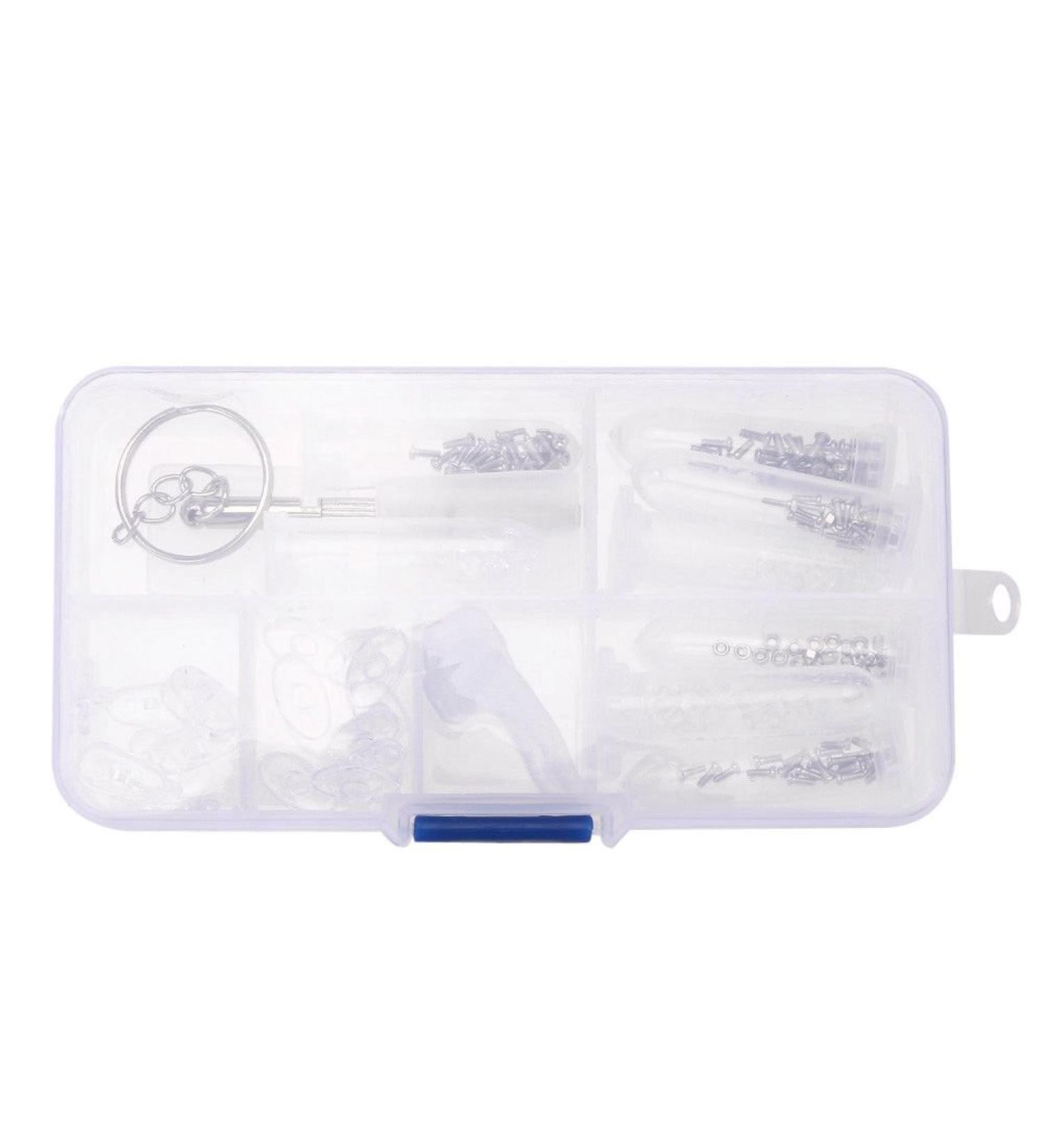 FRGMNT Optical Eyeglasses Repair Kit | Complete Tool Box for Sunglasses with Screws Nuts & Nose Pads - International Shipping Available - Buy Online on GoSupps.com