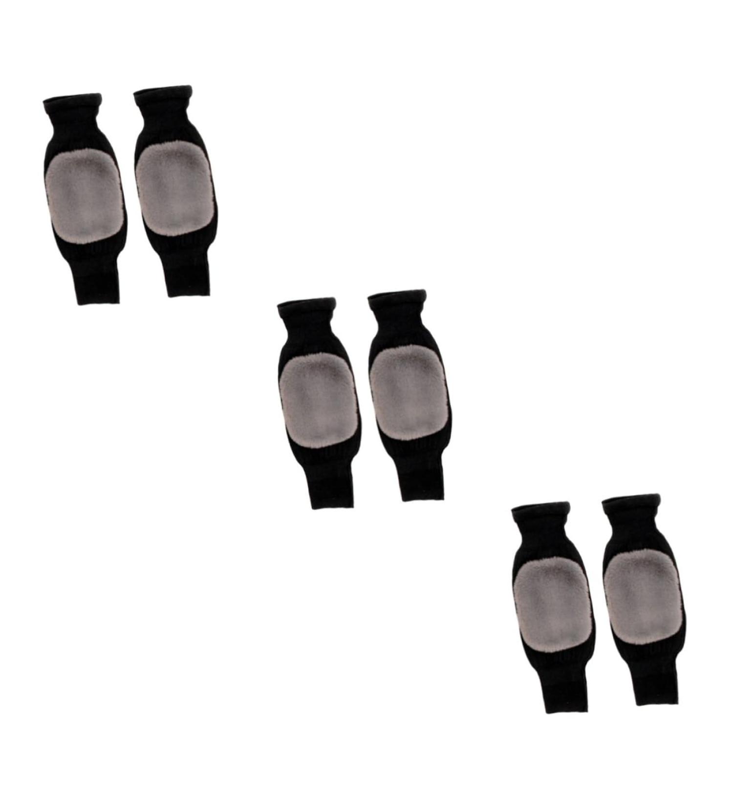 Mobestech Knee Braces - Adjustable Knee Supports & Warmers | 3 Pairs Comfortable Kneepads for Yoga & Winter - Buy Online on GoSupps.com