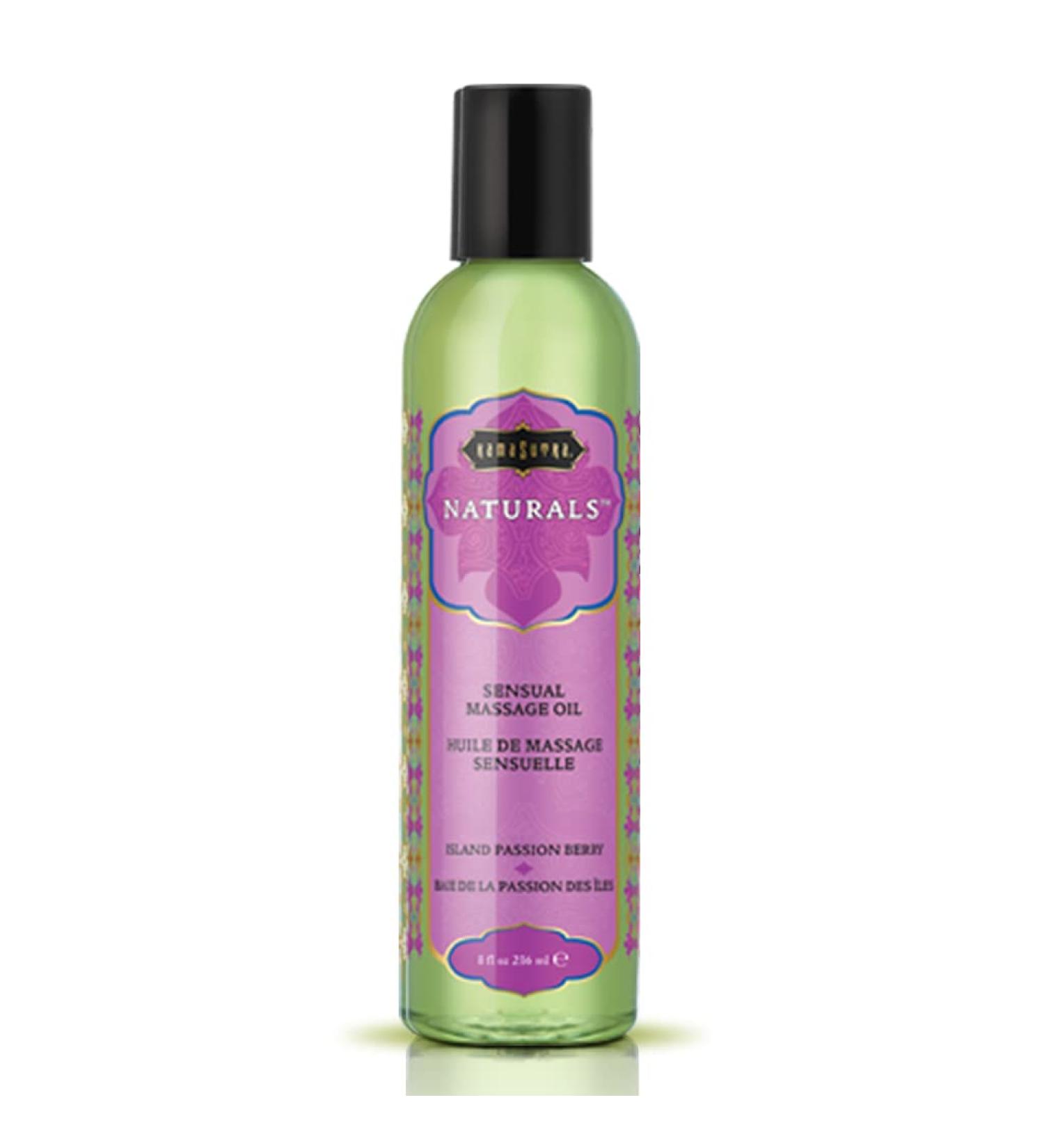 KamaSutra Naturals Massage Oil Island Passion Berry 236 ml