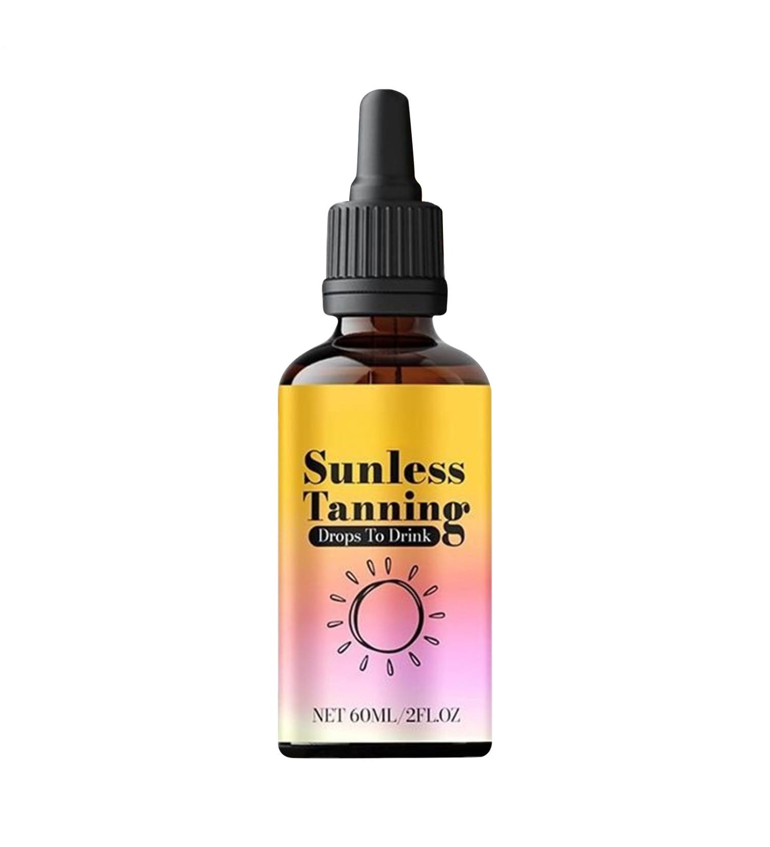  G n rique Sunless Tanning Drops Drinkable Tanning Supplements 60ml Natural-Looking Tan Hydrating & Nourishing Darken Body Sexy Skin Boost Convenient & Effective - Buy Online on GoSupps.com