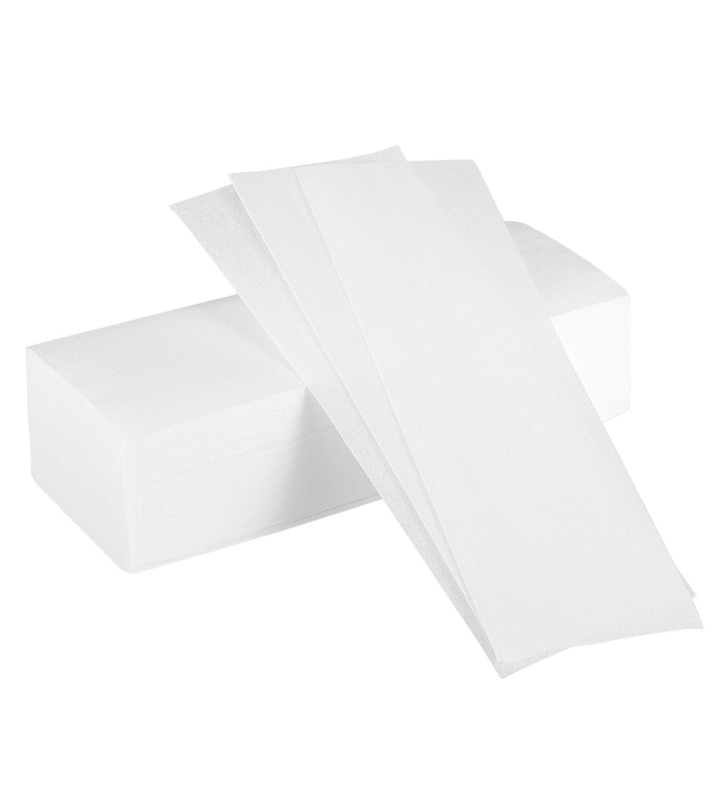 Minkissy Fleece Wax Strips - 100 Face & Body Hair Removal Strips for Men & Women | Mild & Non-Irritating Epilation - Buy Online on GoSupps.com