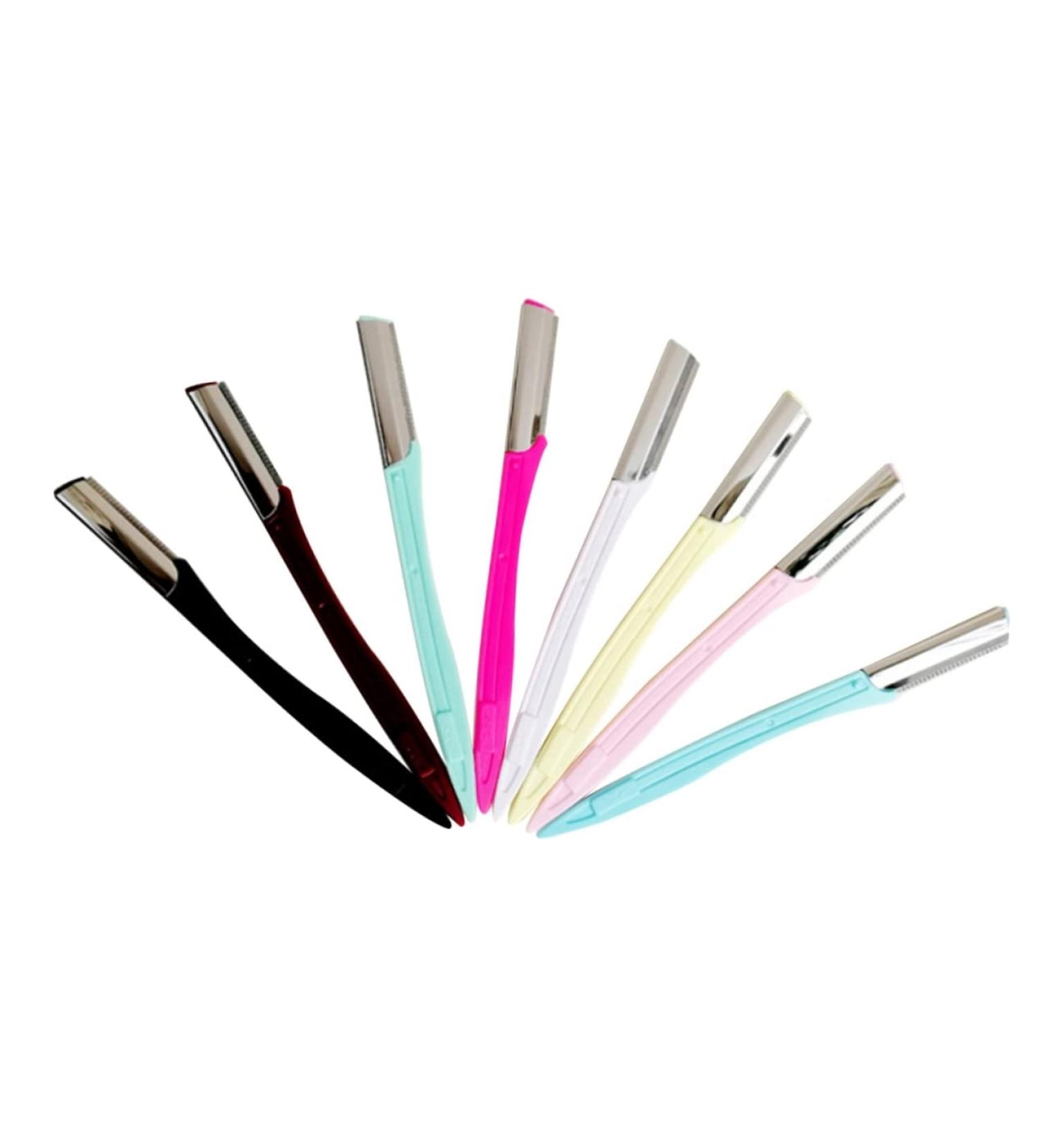 Frcolor 10-Pack Portable Pocket Razor for Face Eyebrow & Hair Trimming - Mini Travel Eyebrow Shaver & Remover - Buy Online on GoSupps.com