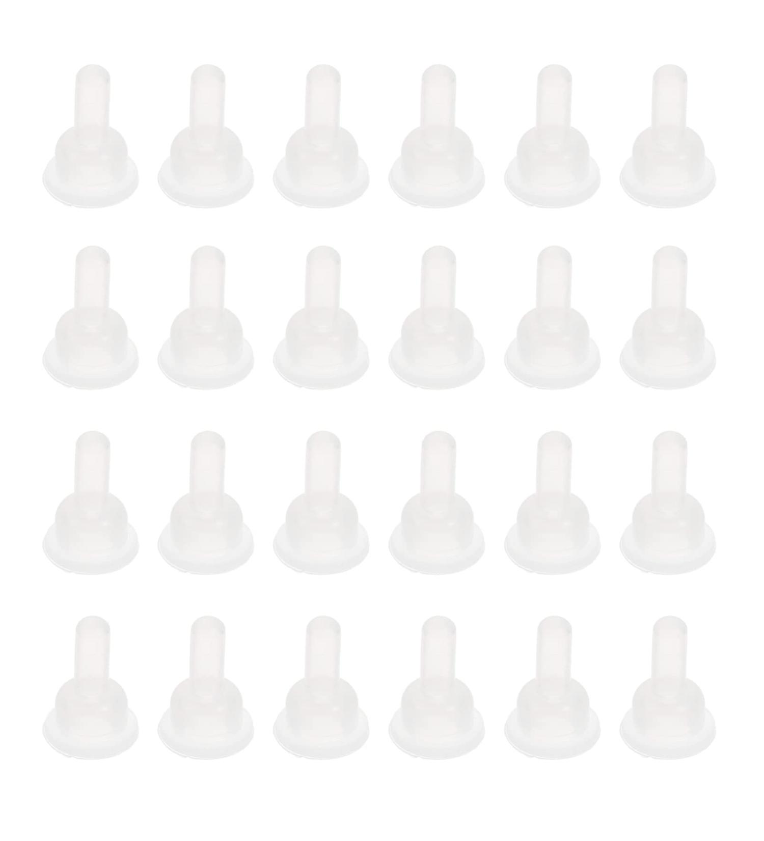 40Pcs Silicone Pet Feeding Bottle Nipple Replacement for Dog Puppy Cat Kitten Rabbits - VILLCASE - Buy Online on GoSupps.com
