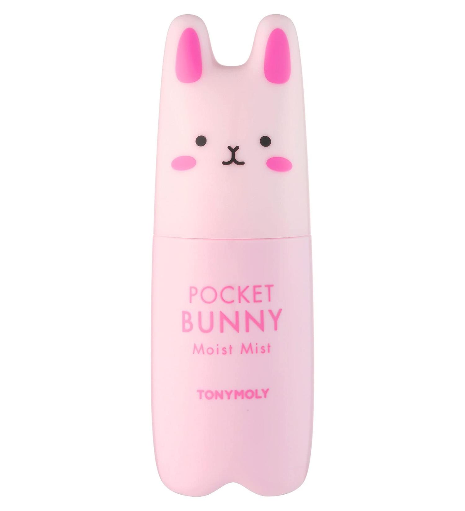 Tony Moly Pocket Bunny Moist Mist 2.03 oz - Hydrating Facial Spray for Dewy Skin - Buy Online on GoSupps.com