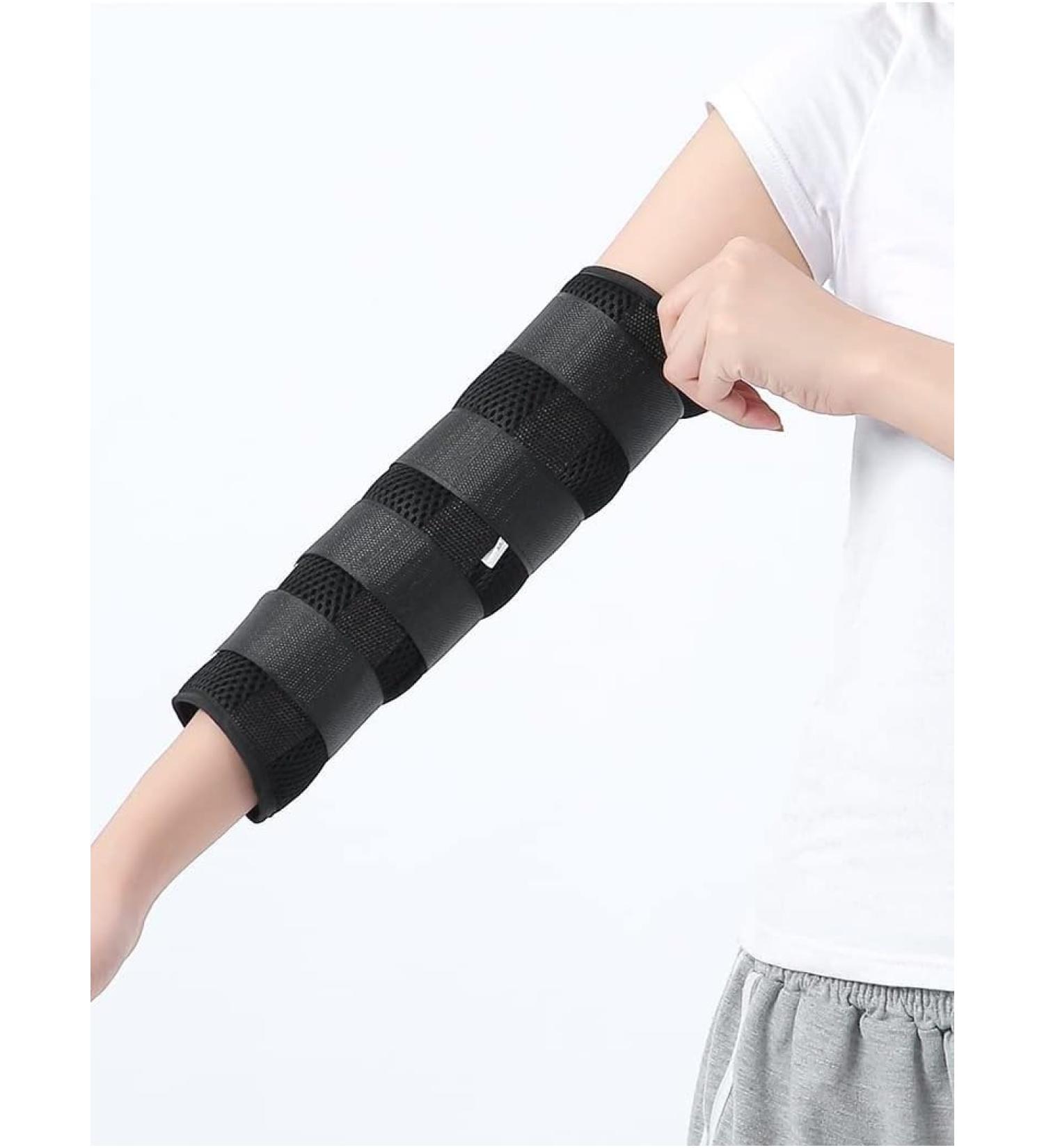 Elbow Joint Correcting Brace - Arm Immobilizer for Kids & Adults | Medical Splint & Sling for Broken Arm & Injury Recovery (Large Size - Buy Online on GoSupps.com