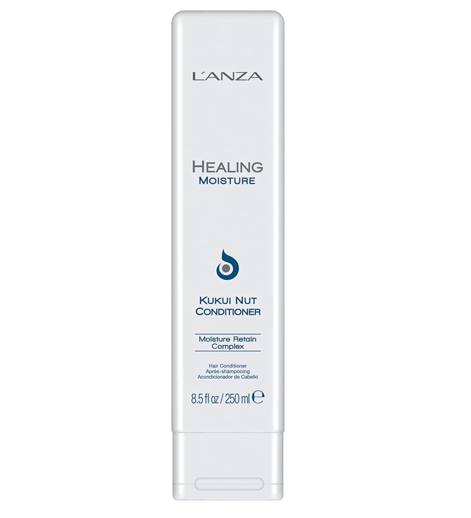 L'ANZA Healing Moisture Kukui Nut Conditioner - Renew Strength, Replenish Moisture - 8.5 Fl Oz - Buy Online on GoSupps.com
