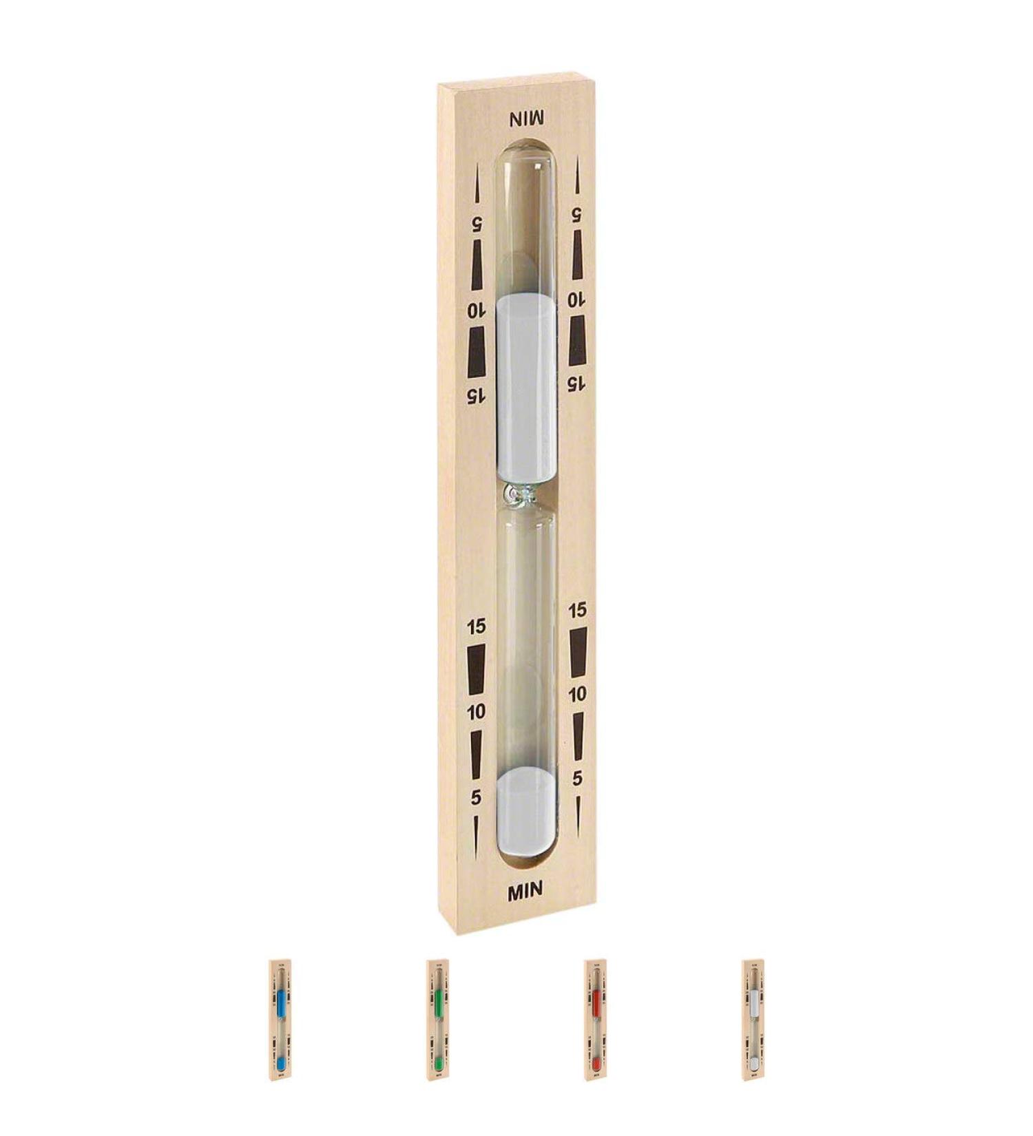 Wooden Sauna Hourglass & Clock - Premium Sauna Accessories for Time Display & Relaxation - Buy Online on GoSupps.com
