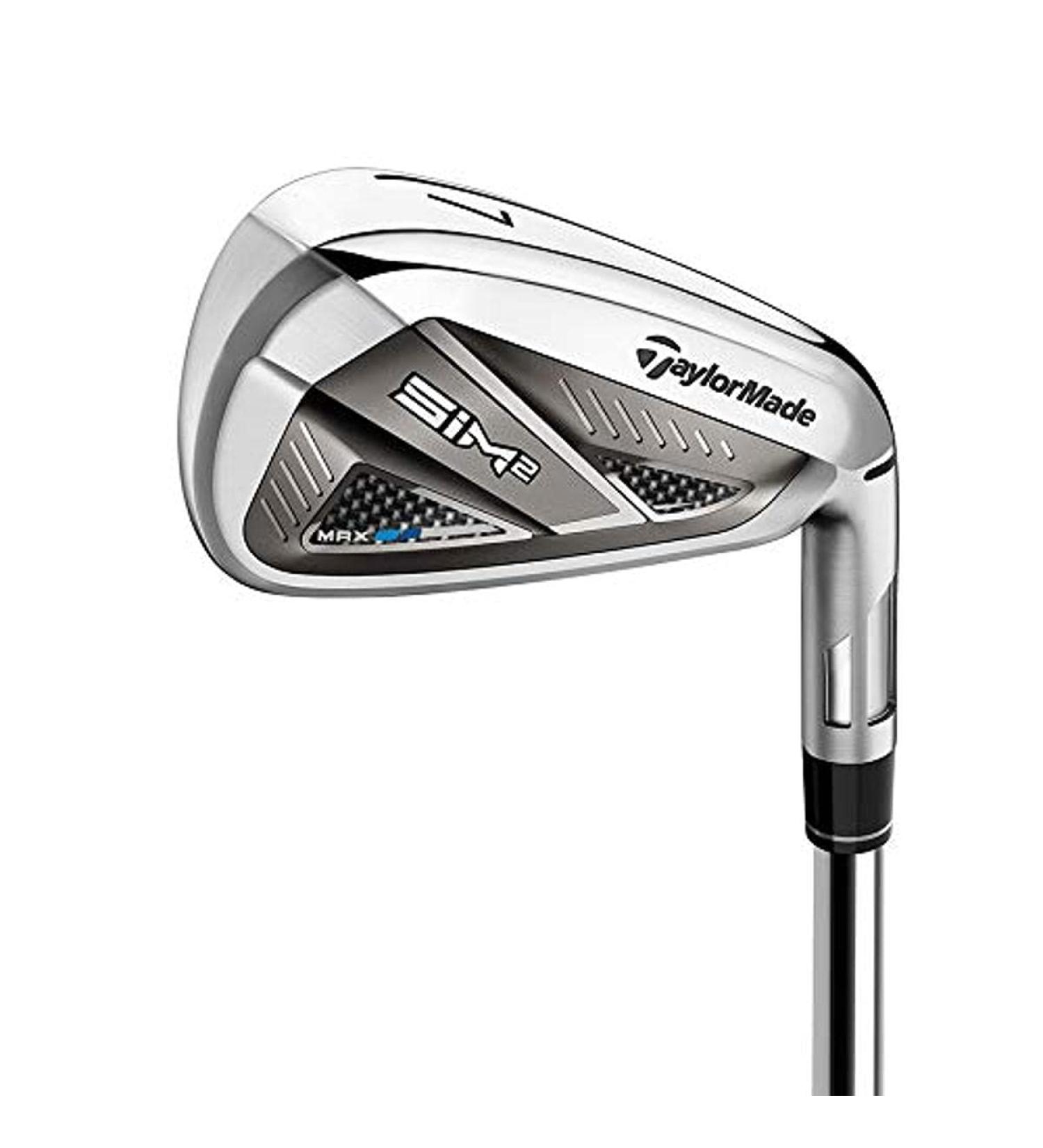TaylorMade SiM 2 Max Iron Set - Men's Right | Graphite Regular | 5-PW & AW - Buy Online on GoSupps.com