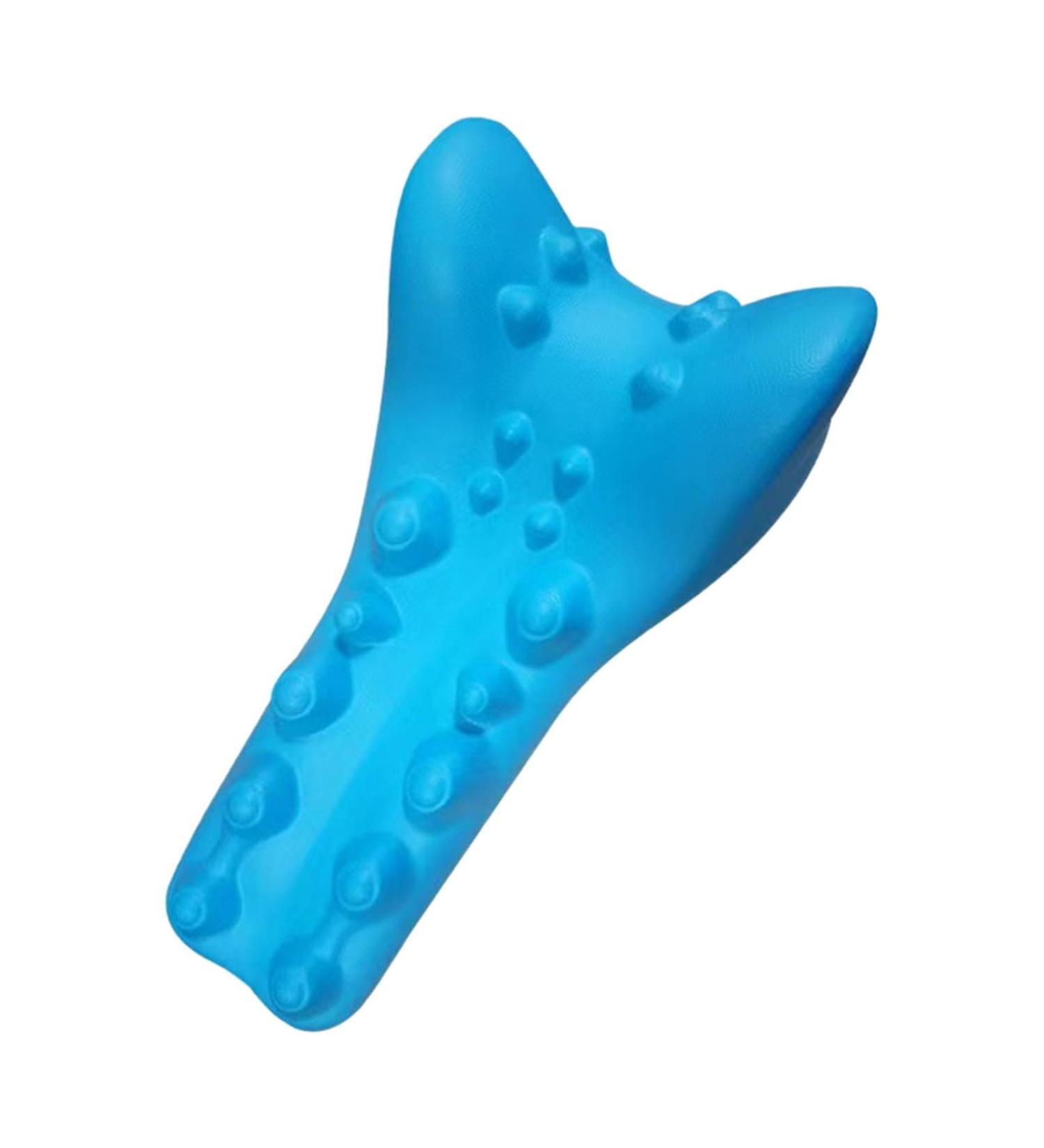 Amagogo Neck and Shoulder Relaxer Cervical Traction Device Easy to Clean Cervical Spine Alignment Chiropractic Pillow for House Floor - Buy Online on GoSupps.com