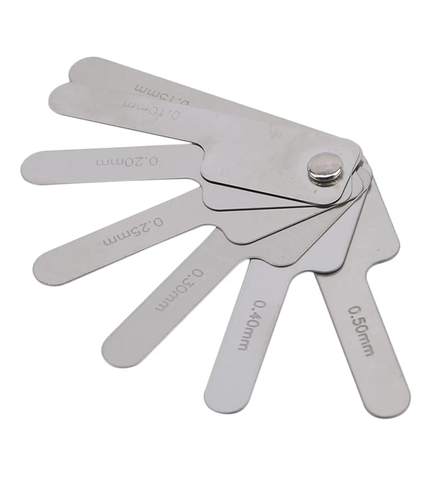 Buy WZCXYX Oral Dental Interproximal Measuring Ruler - Stainless Steel Tooth Gap Measure for Orthodontic Treatment | International Shipping Available - Buy Online on GoSupps.com