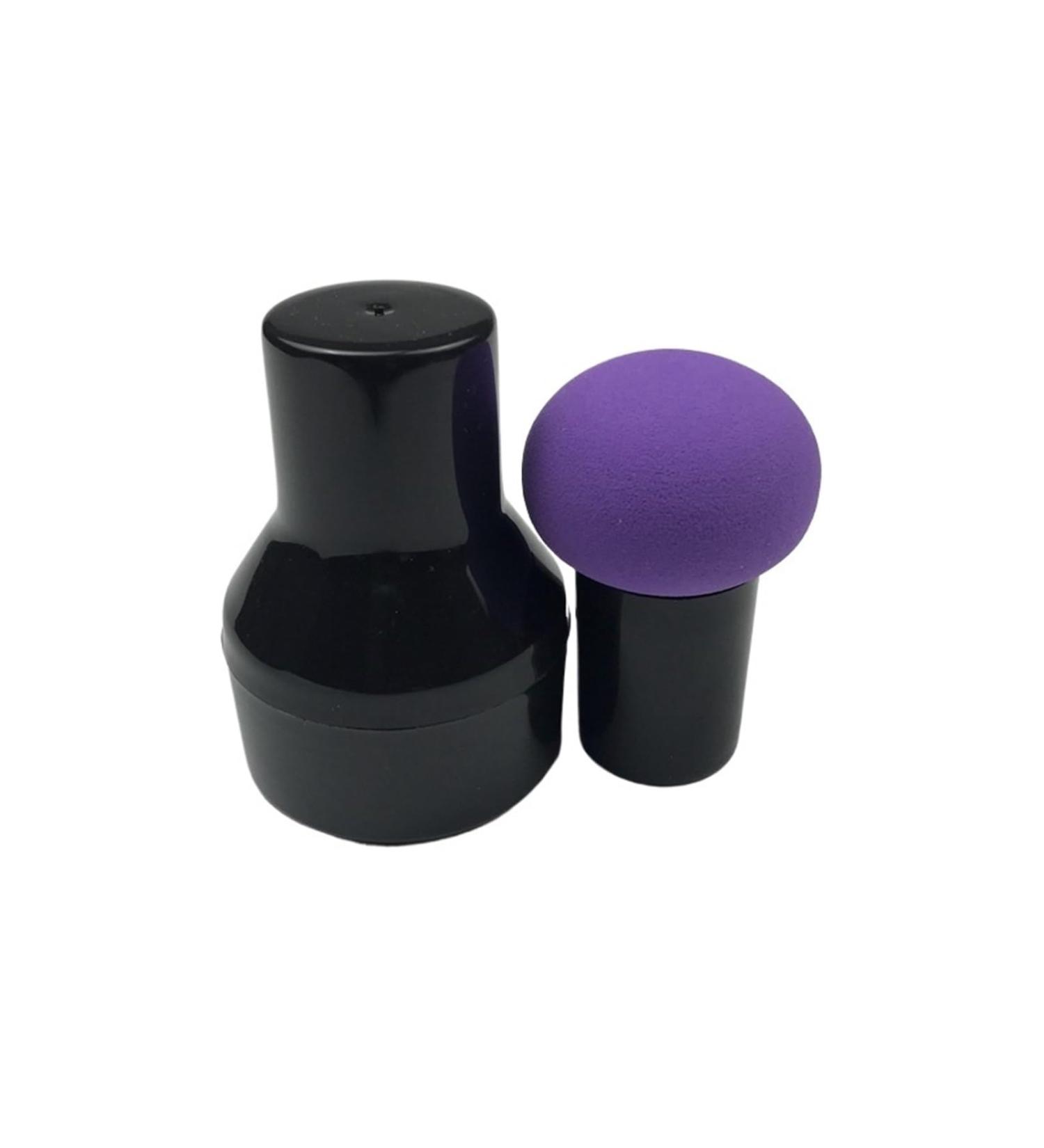 Wholesale 1p Mushroom Head Makeup Sponge - Smooth Purple Cosmetic Puff for Women | Beauty Accessories - Buy Online on GoSupps.com