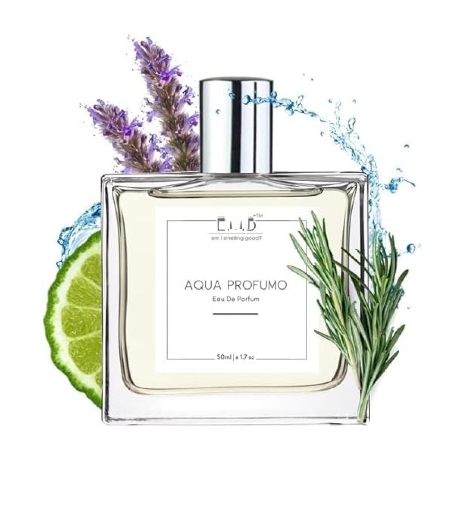 EMS Aqa Proffum Perfume for Men | Eau de Parfum Spray | Amber Marine Fresh Spicy Fragrance | Luxury Gift for Him | (50ml / 1.7 Fl Oz) - Buy Online on GoSupps.com
