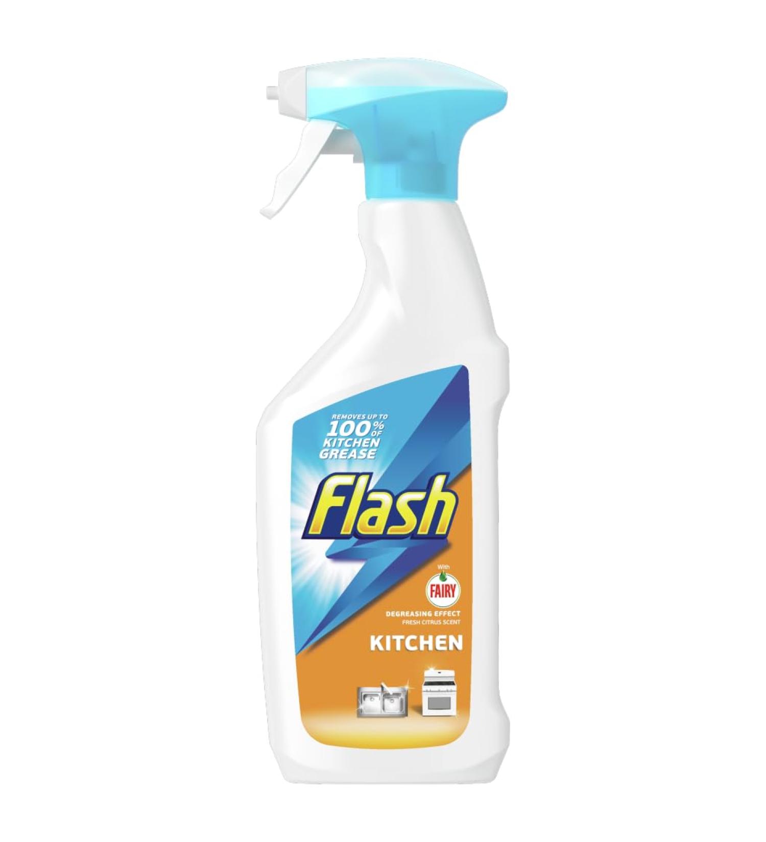 Flash - Kitchen Cleaning Spray - 450ml - Buy Online on GoSupps.com