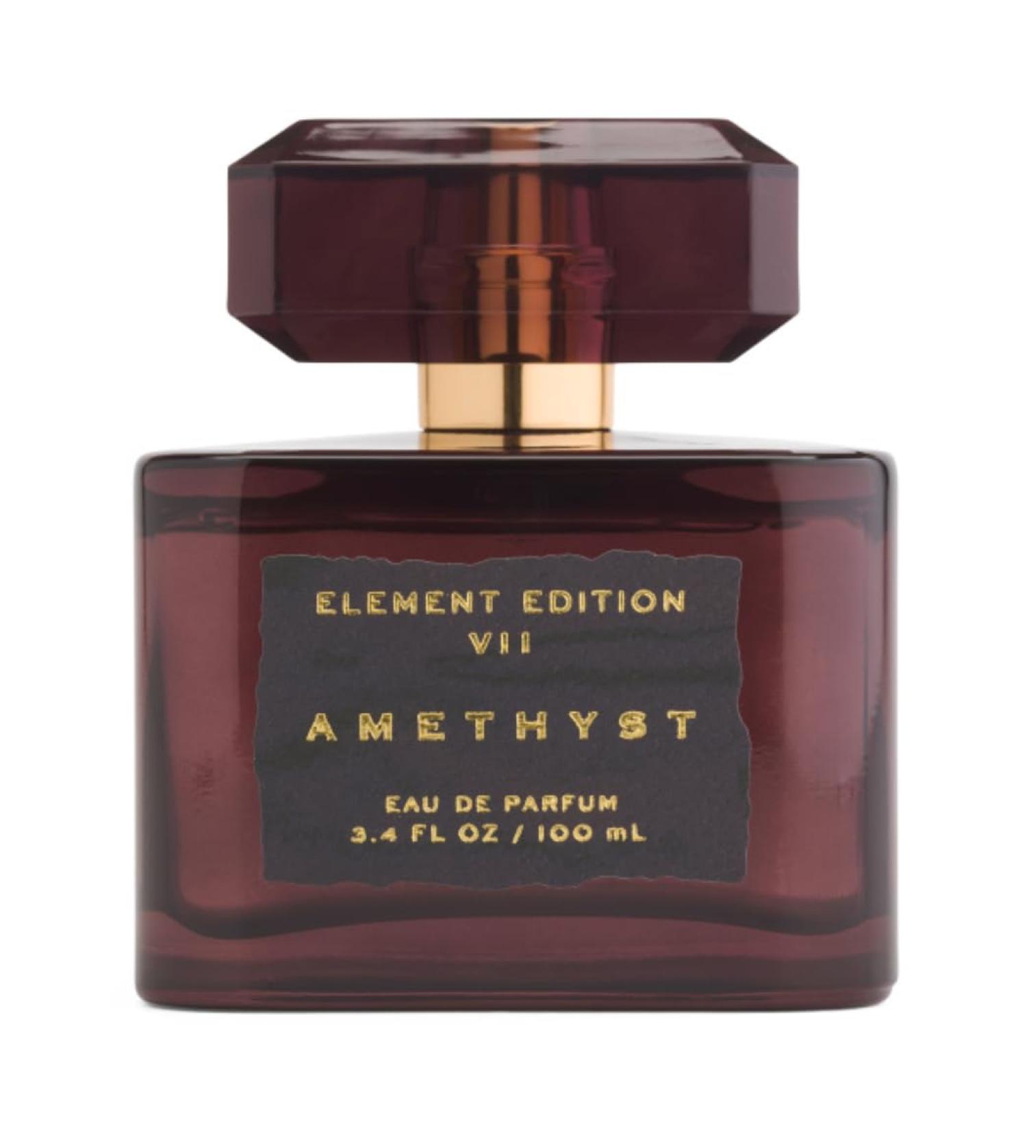 Tru Fragrance Element Edition Women's Perfume Spray - Amethyst 3.4 oz 100 mL - Inspired by the effervescence of Champagne Creamy Sandalwood and Musks