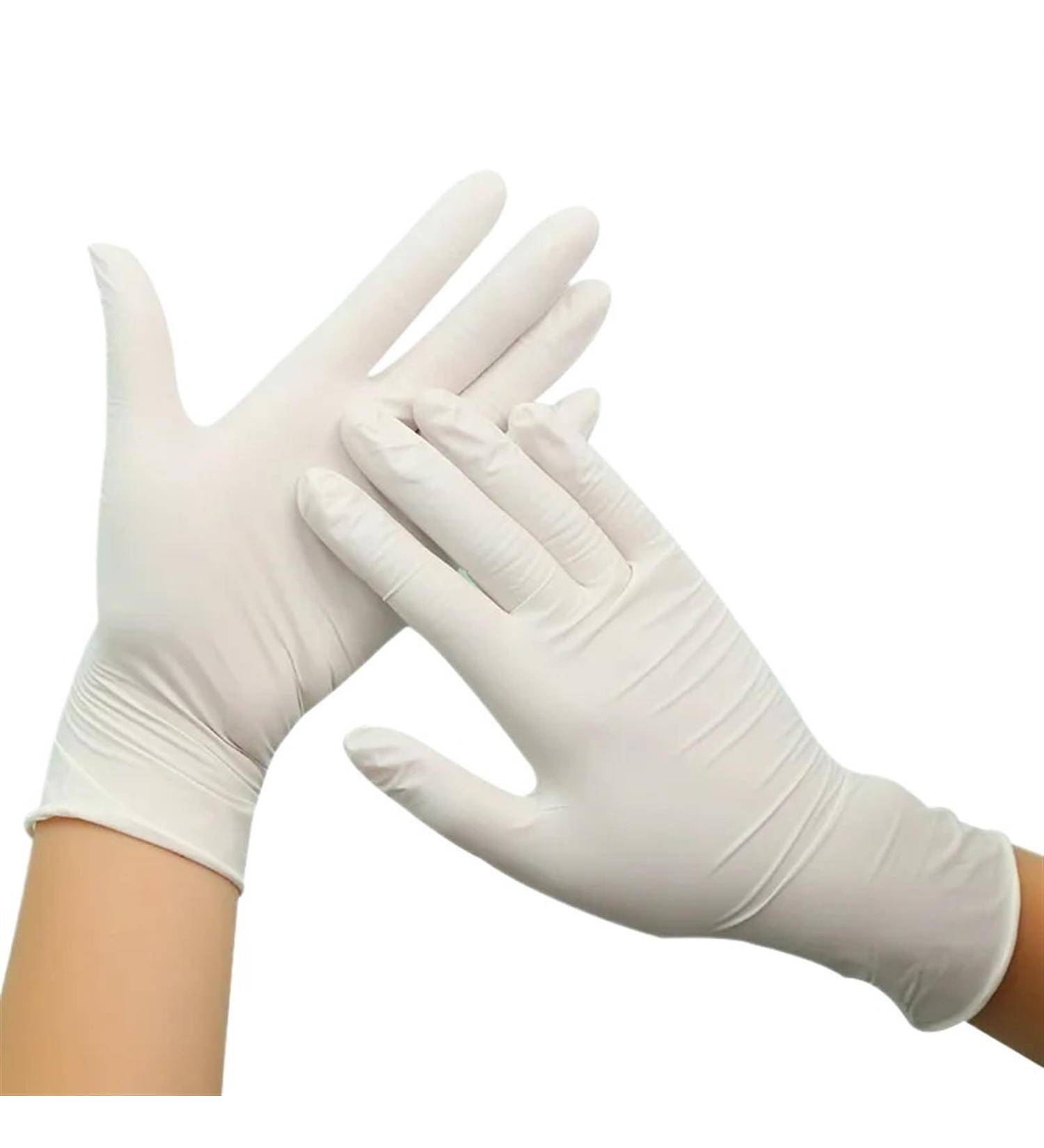 Cleaning Gloves 50/100pcs Work Dishwashing Kitchen Garden Home Cleaning Hair Salon Powder Free Gloves Dishwashing Gloves Small White 50pcs - Buy Online on GoSupps.com