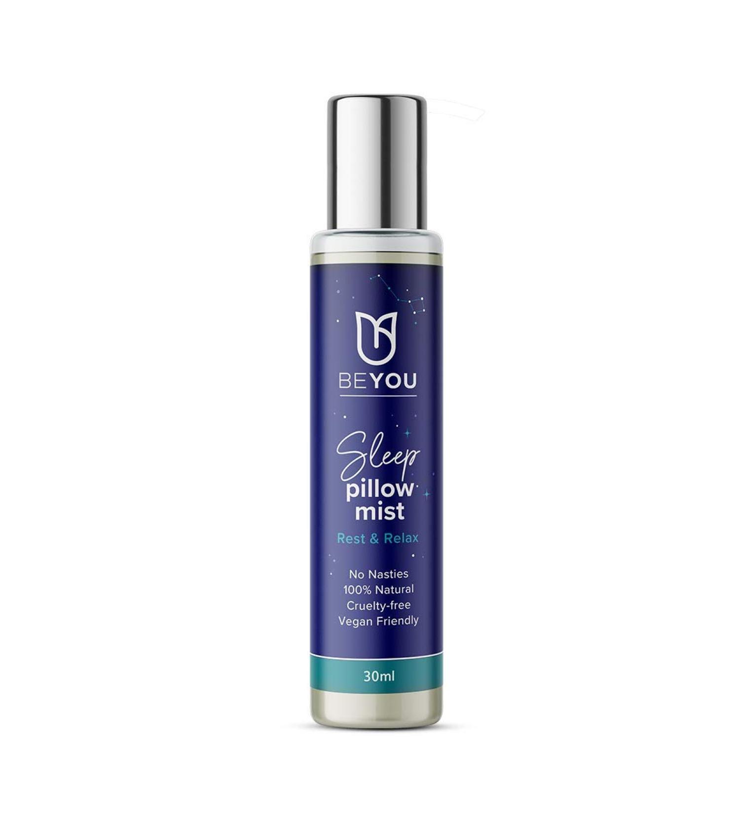 BeYou Sleep Pillow Mist 30ml - Deep Sleep Spray for Restful Nights - Buy Online on GoSupps.com