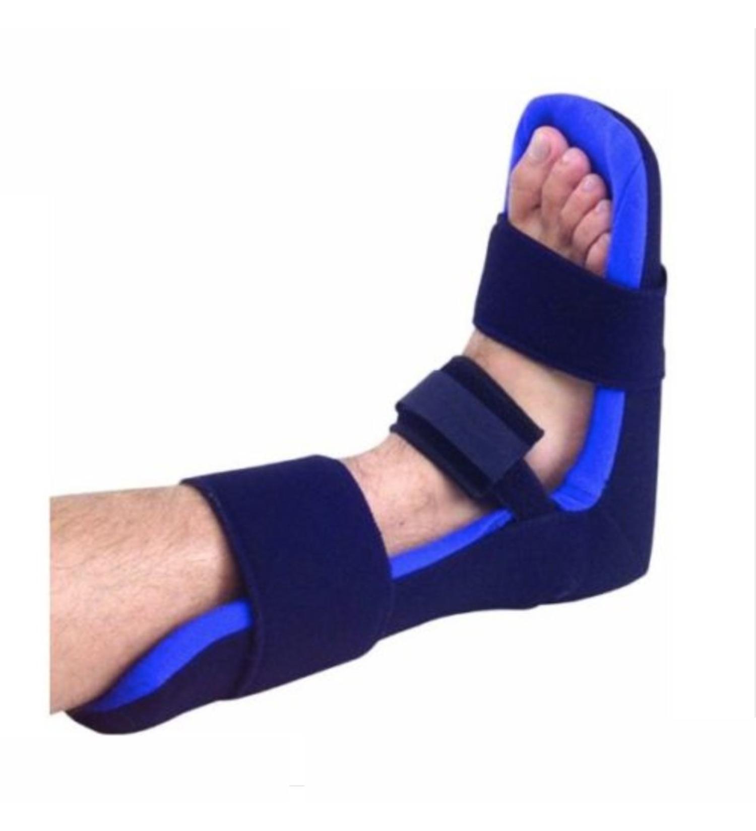 Adjustable Ultra Light Night Splint with Soft Washable Towelling and Foot Wedge - Buy Online on GoSupps.com