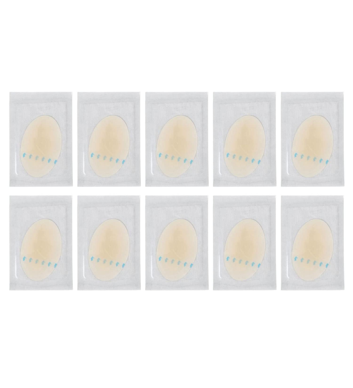 Blister Bandages 10pcs - Gel Blister Cushions for Heels - Blister Prevention Sticker for Feet - Women and Men - Buy Online on GoSupps.com