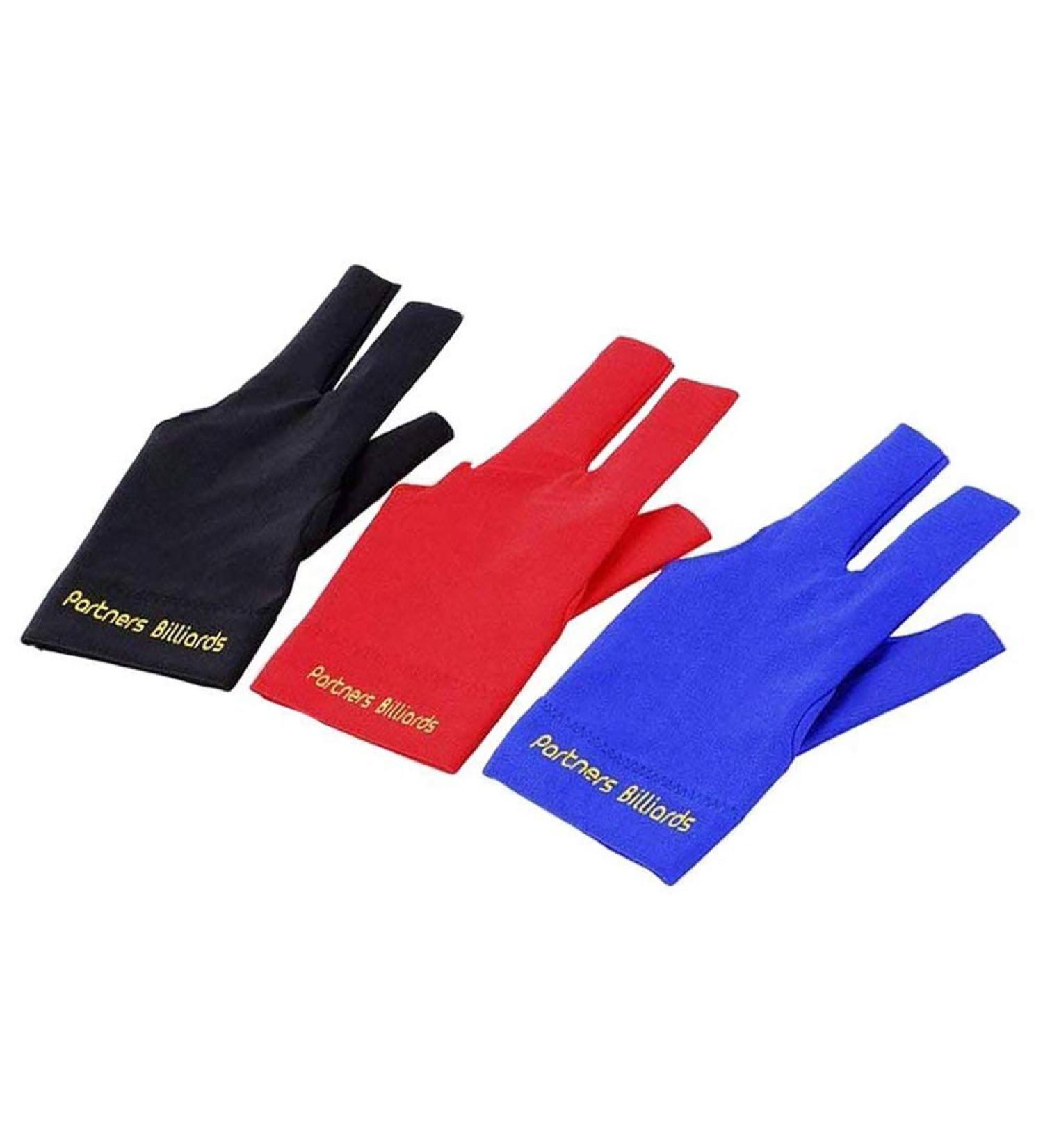 Buy Pofet 4 PPS Elastic Lycra Billiard Glove for Men & Women - Protect Your Carom Pool & Snooker Queues | Available in Red Blue Black Gray - International Shipping - Buy Online on GoSupps.com