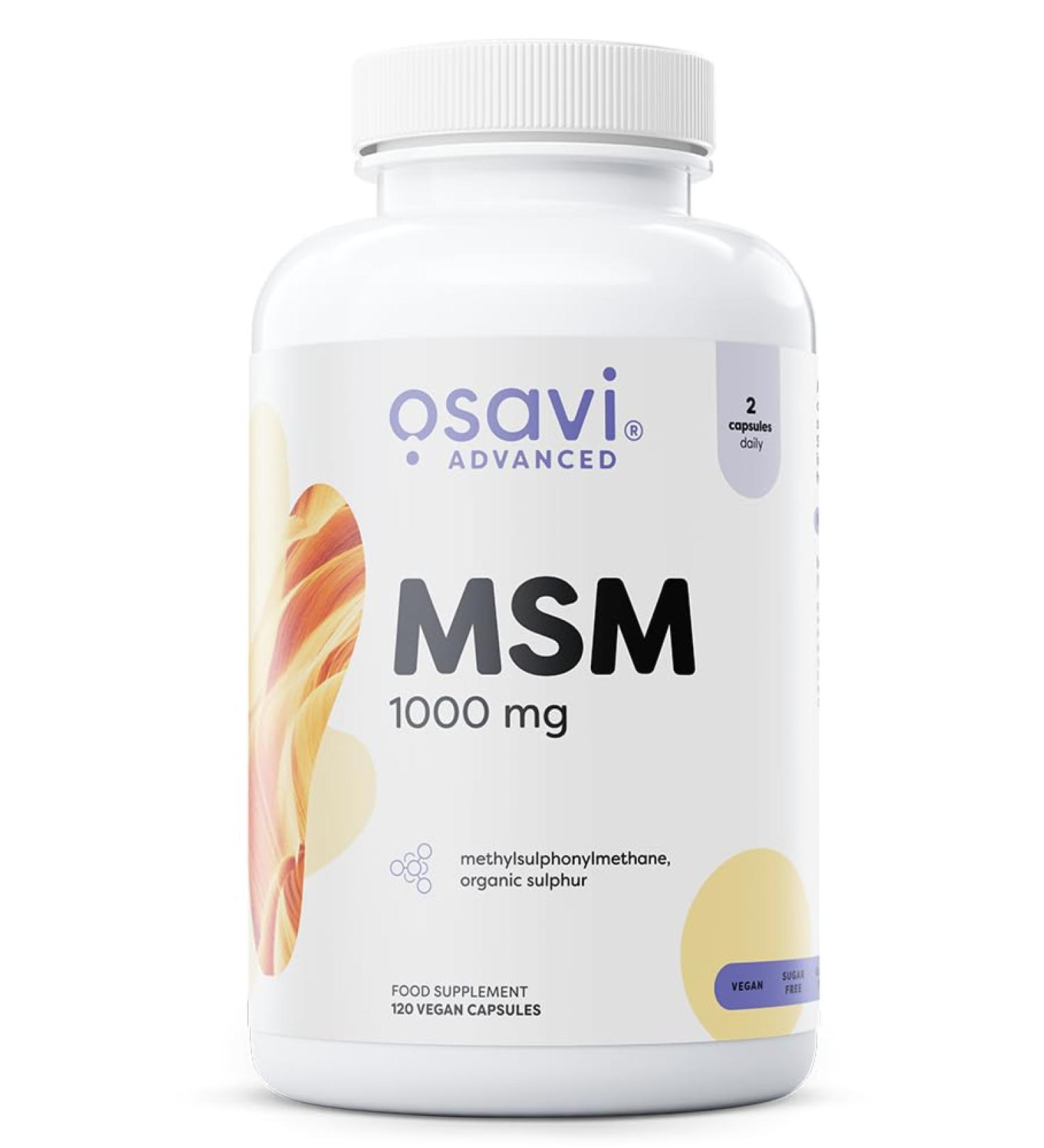Osavi MSM 1000mg - 120 vcaps
