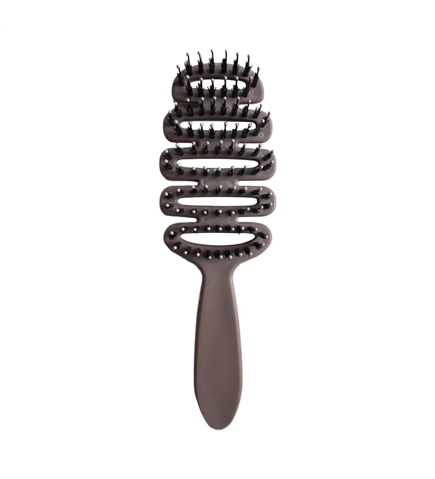 Boar Bristle Paddle Brush Antistatic Hair Brush for Men Wooden Paddle Head Massager Frizz Control Care Brush for Women Relaxing Hair Arrow Tool for Daily - Buy Online on GoSupps.com