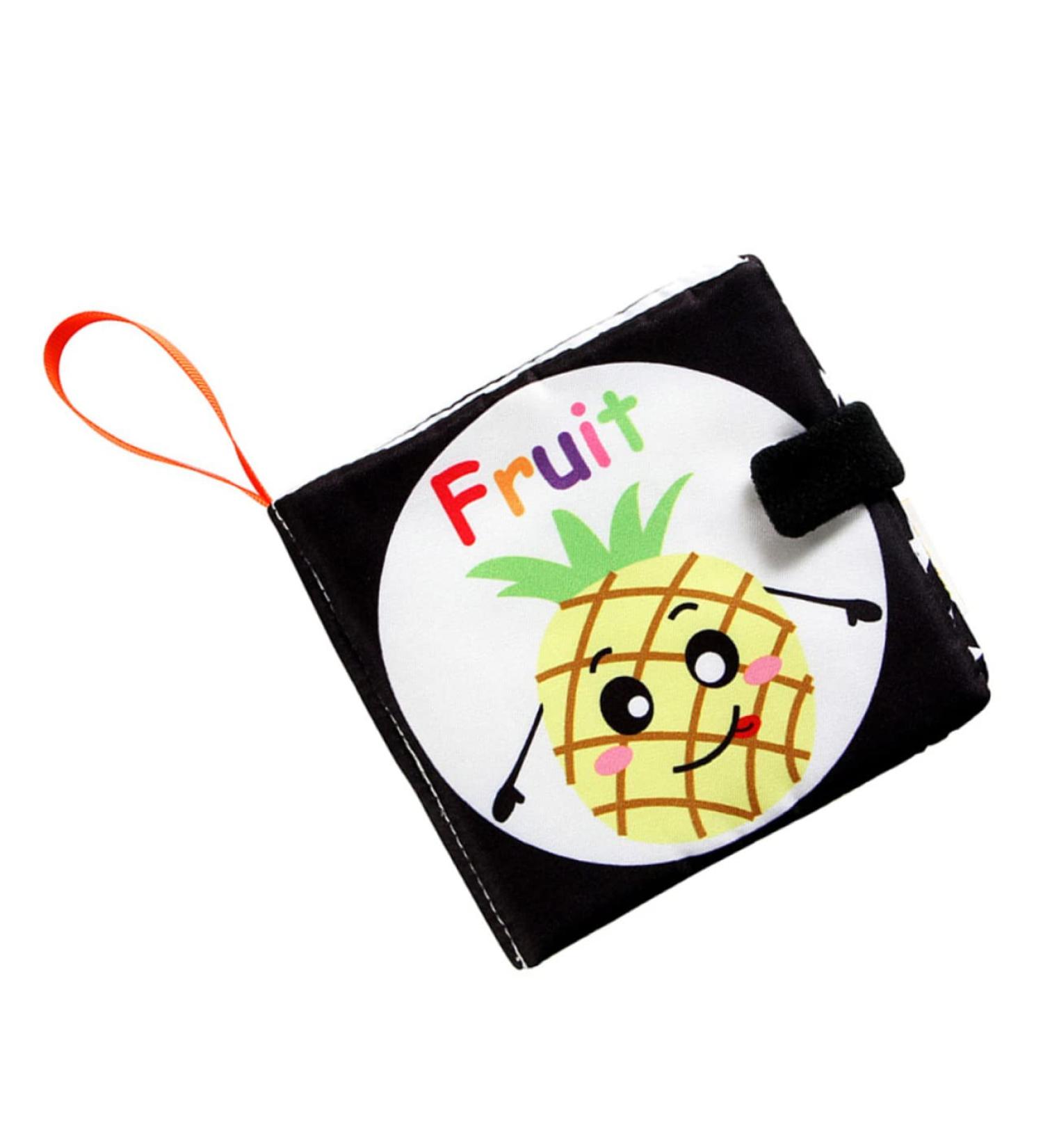 Ibasenice 2-Pack Fabric Book Game Set | Educational Toys for Toddlers | Baby Opposites Fabric Books | Soft Peach Skin | International Shipping Available - Buy Online on GoSupps.com