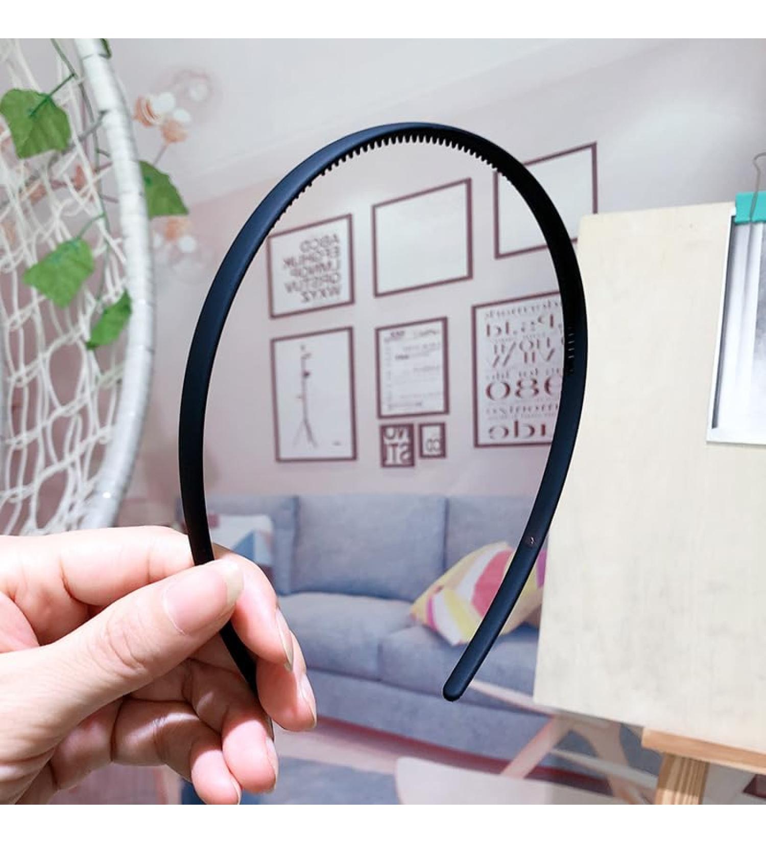 Hair Bands Slim Black Alice Bands Headband Hair Accessories for Women Girls Black-slim - Buy Online on GoSupps.com