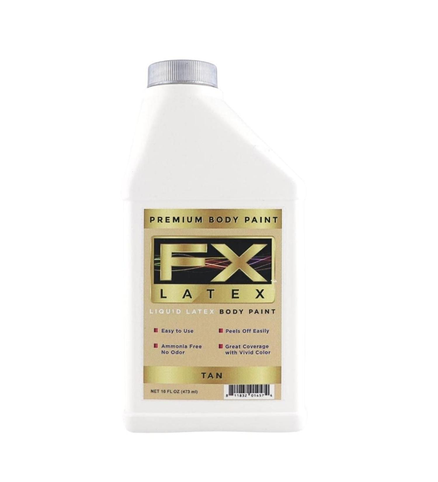 Liquid Latex Fashions - Ammonia-Free Natural Face Paint for Kids & Adults | 16 oz | Ideal for Artwork Parties Cosplay & Concerts - Buy Online on GoSupps.com