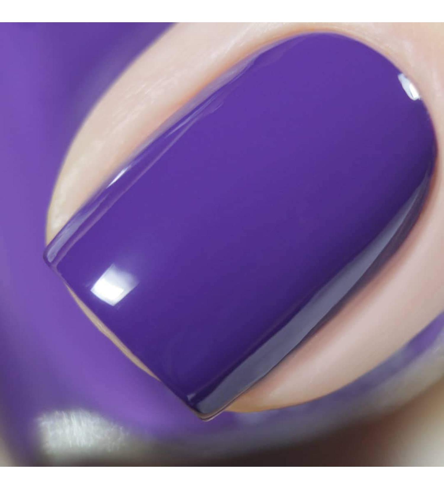 Vishine Nail Gel Polish 15ml Soak Off Nail Gel Polish Nail Art Manicure Salon DIY at Home Long-lasting Gel Color - Purple 0.5 OZ - Buy Online on GoSupps.com