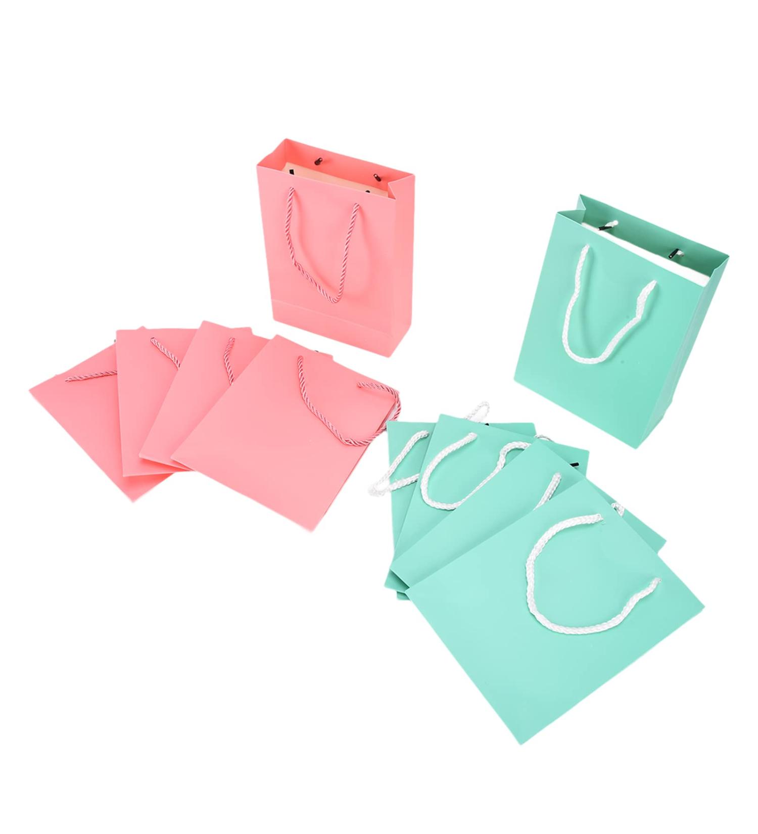 OKAT Paper Gift Bag - 10pcs Pure Color Vertical Bags for Party Gifts | International Shipping Available - Buy Online on GoSupps.com