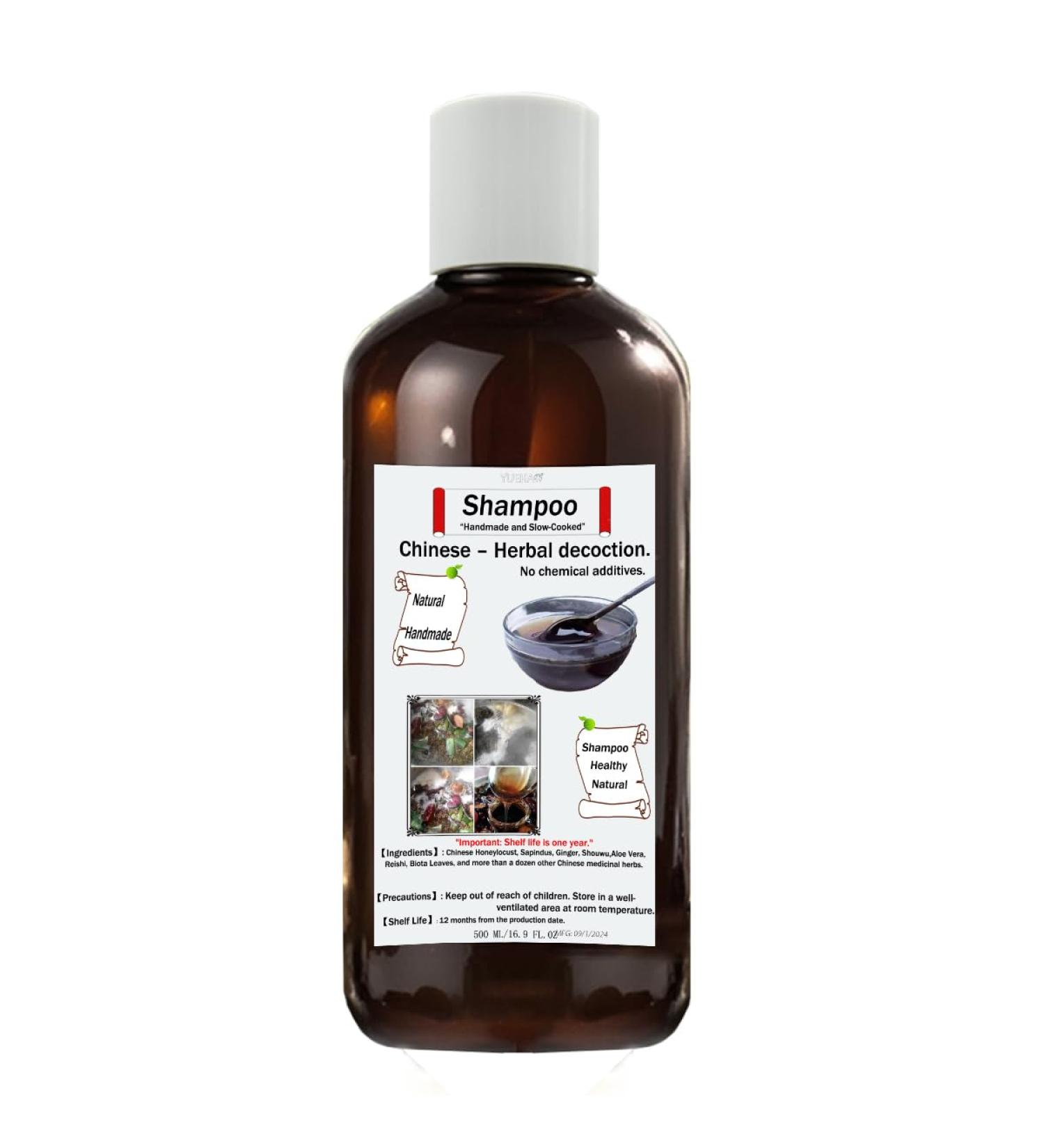 China Herbal Shampoo Essences - Anti-Dandruff & Oil Control | Traditional Formula for Healthy Hair | 100ml - Buy Online Internationally - Buy Online on GoSupps.com