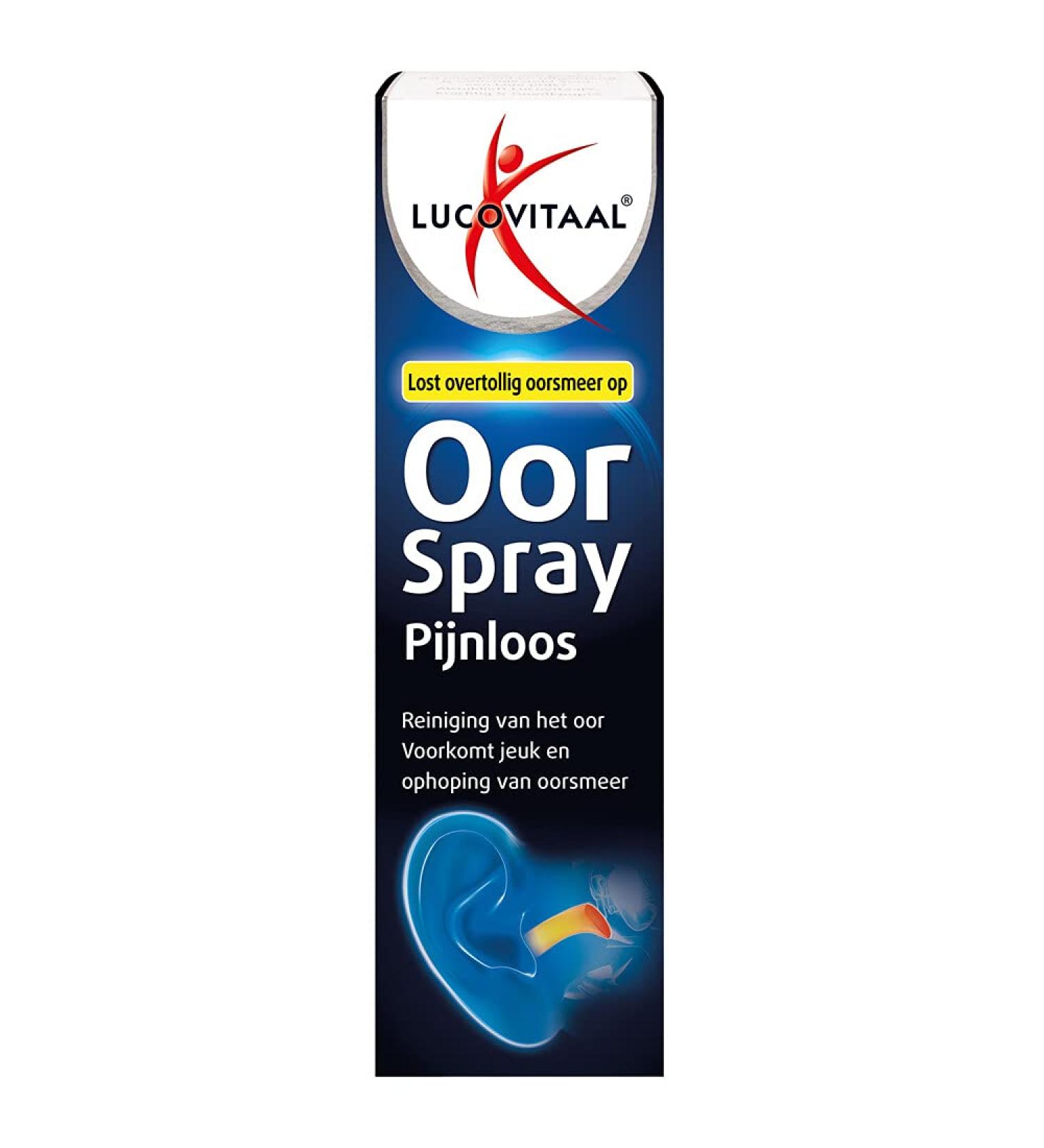 PK Benelux BV 3x Lucovitaal Ear Spray Otixyl 20 ml