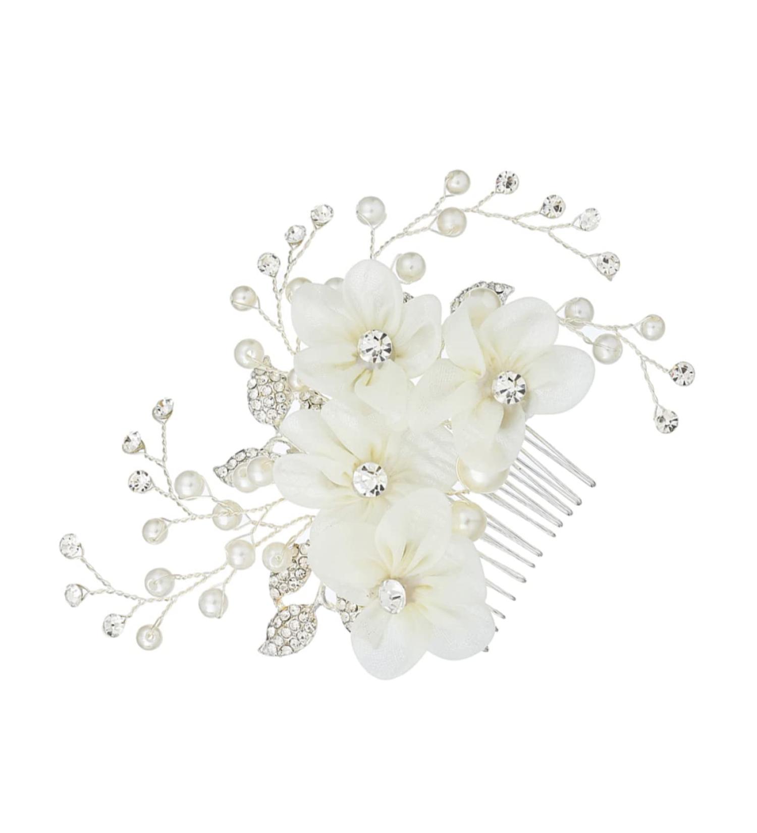 POPETPOP 1 PC Hair Comb Attractive Head-wear Sweet Hair Supply Bridal Wedding Accessory Wedding Dress Accessory Creative Hair Prop Alloy Bridal Headdress Bridal Hair Supply Alloy Hair Prop - Buy Online on GoSupps.com