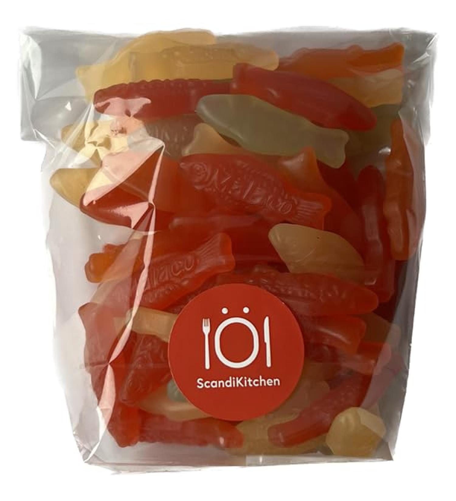 Malaco Pastellfisk Swedish Fish 400g BIG BAG Scandi Pick n Mix Gift