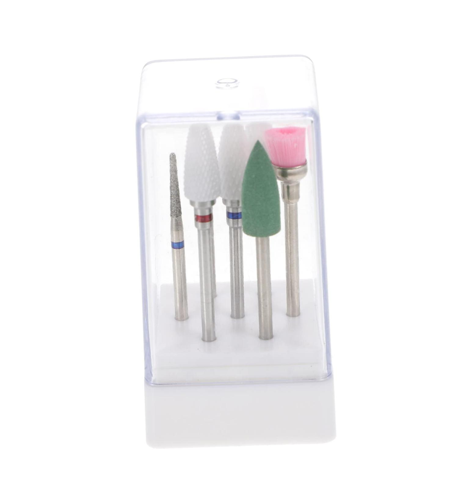 Beaupretty 2 Sets Nail Clipper Grinding Head Diamond Carbide Nail Drill Bit Electrical Tools Nail Tools Nails Cuticle Remover Nails Supply Nail Drills Nursing Combination Ceramic Care - Buy Online on GoSupps.com