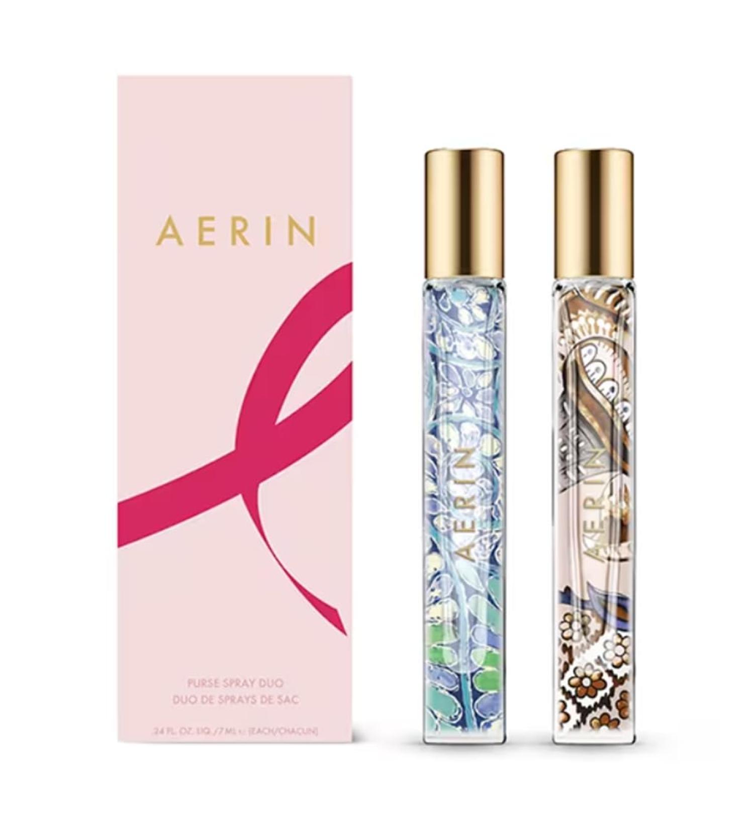 Aerin Fragrance Collection Purse Spray Duo - Includes Mediterranean Honeysuckle and Amber Musk