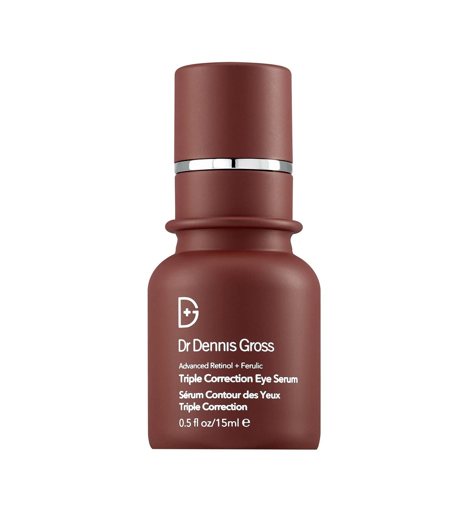 Dr. Dennis Gross Retinol + Ferulic Eye Serum for Firm Skin, Hydration, Wrinkle Reduction - 0.5 oz - Buy Online on GoSupps.com