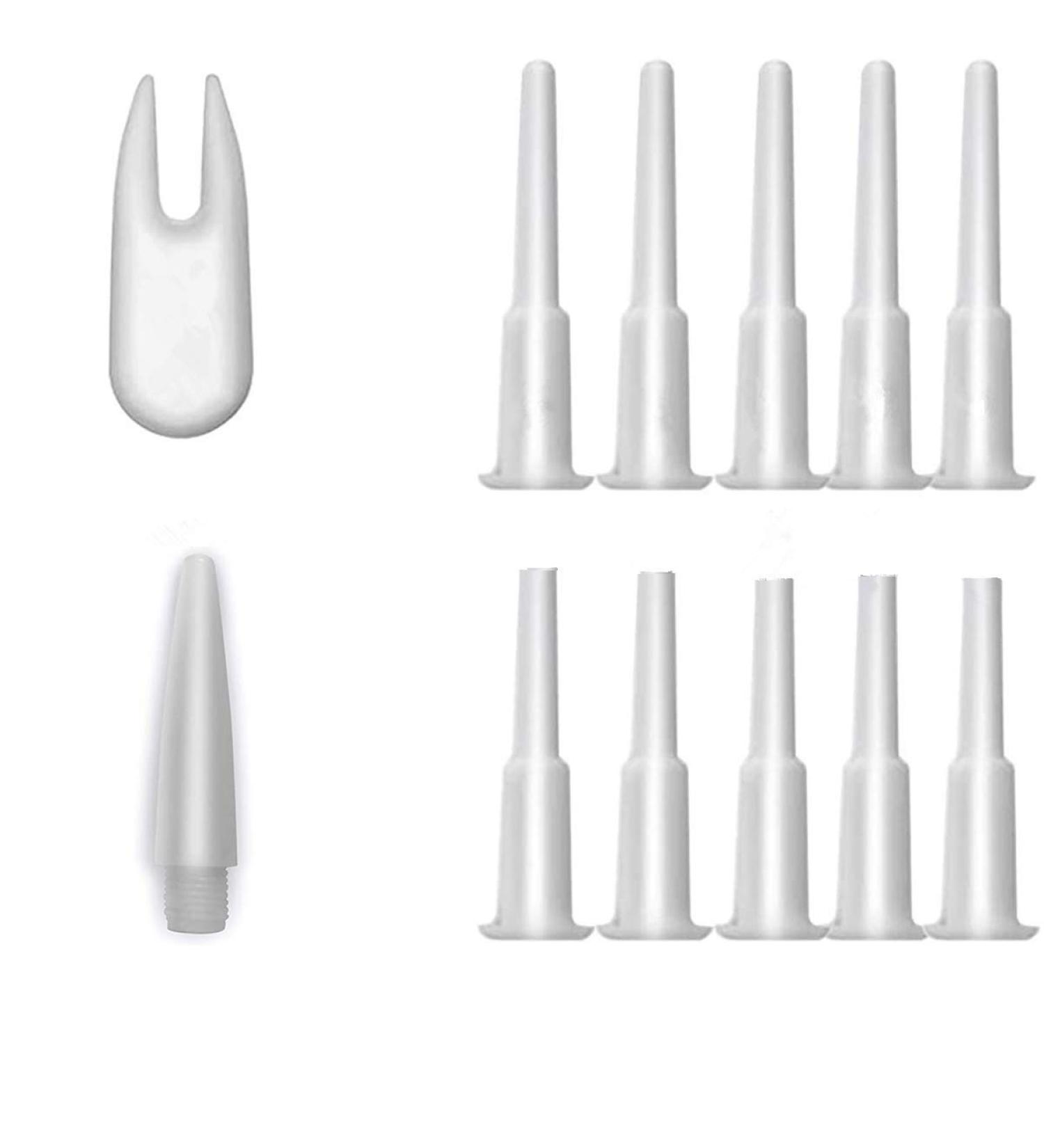 Miamay 12 Pieces Exercise Yoga Ball Plug Pin Replacement Kit Sport Ball Jump Ball Air Stopper Plug Pin Adapter Kit