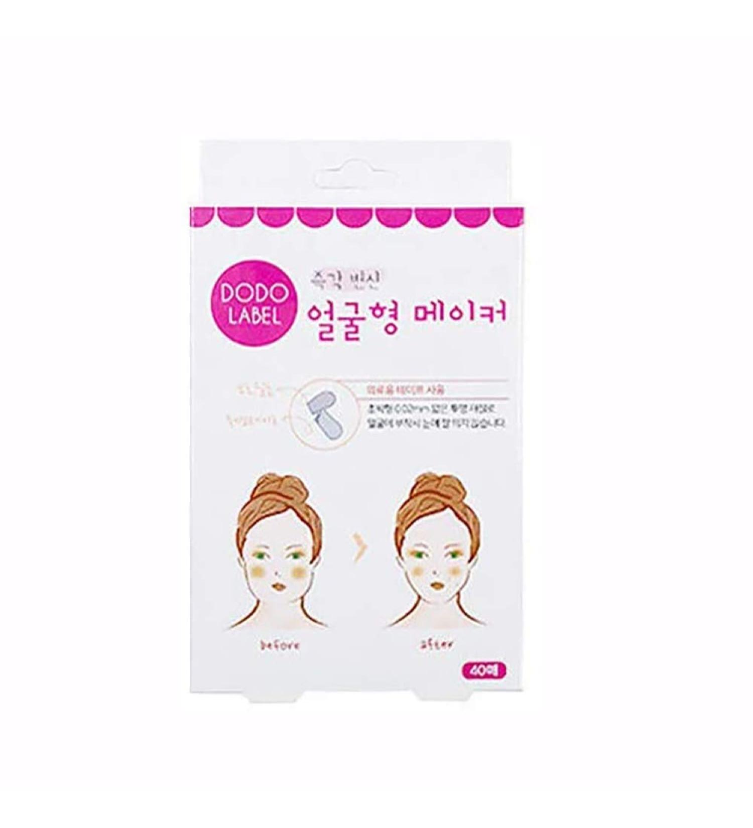 40pc Sticker Invisible Thin V-Shape Face Facial Label Lift Up Adhesive Tape Chin Sticker Adhesive Tape Make-Up Face Lifting Patch Tightens Skin And Eliminates Wrinkles Around Face - Buy Online on GoSupps.com